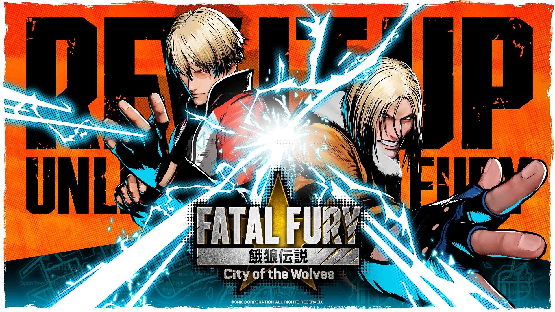 پوستر بازی Fatal Fury: City of the Wolves