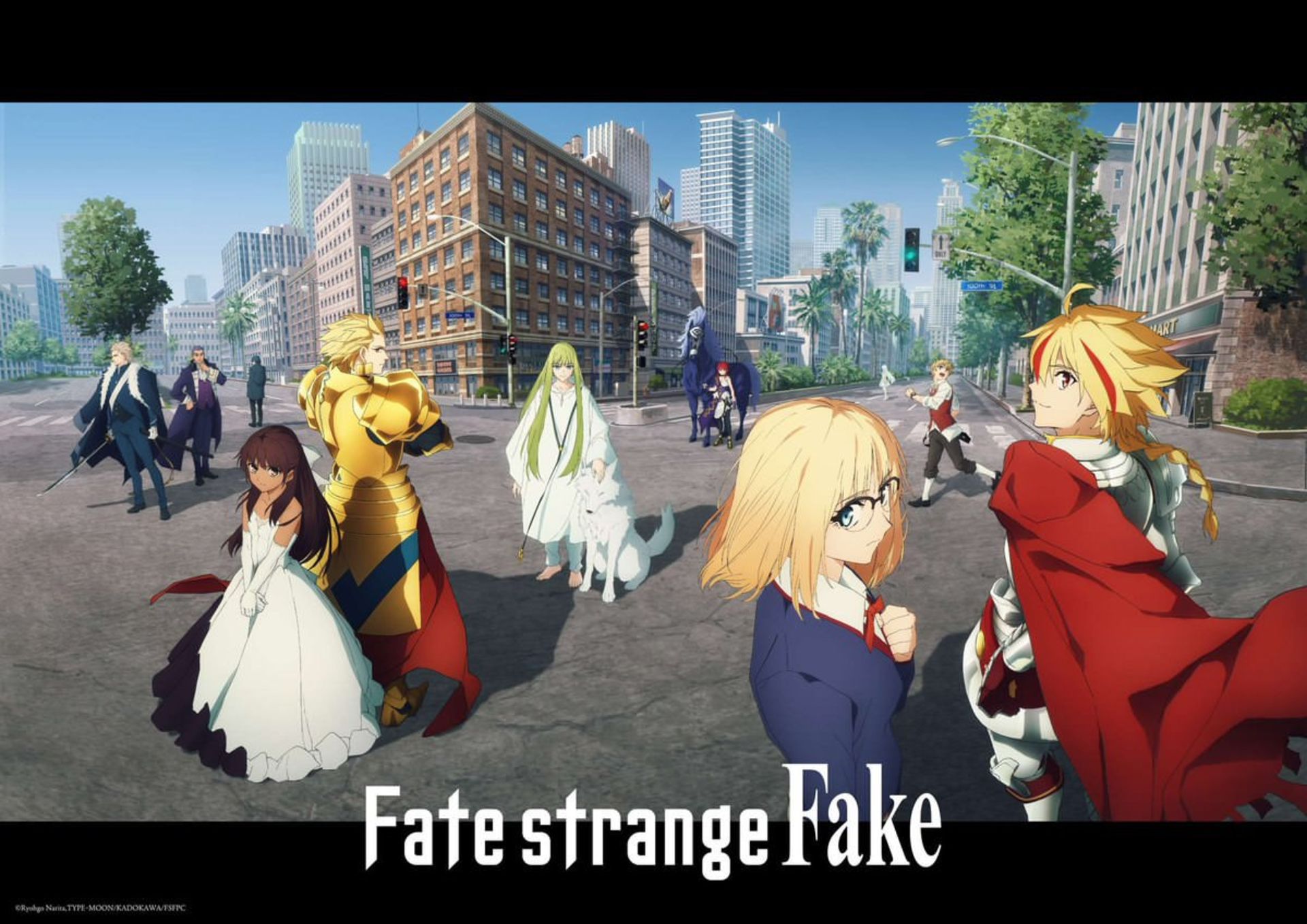 پوستر جدید انیمه Fate/strange Fake