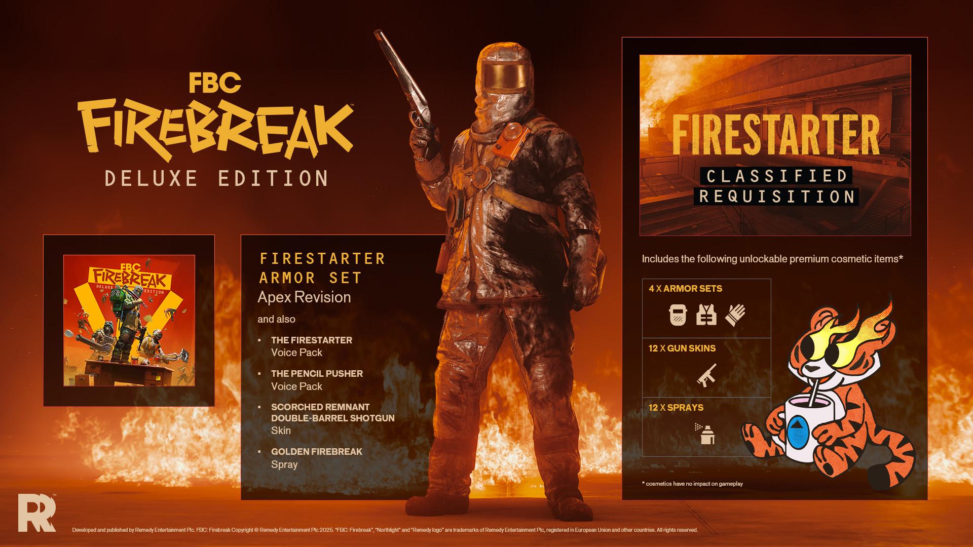 محتوای نسخه دیلاکس بازی FBC: Firebreak 