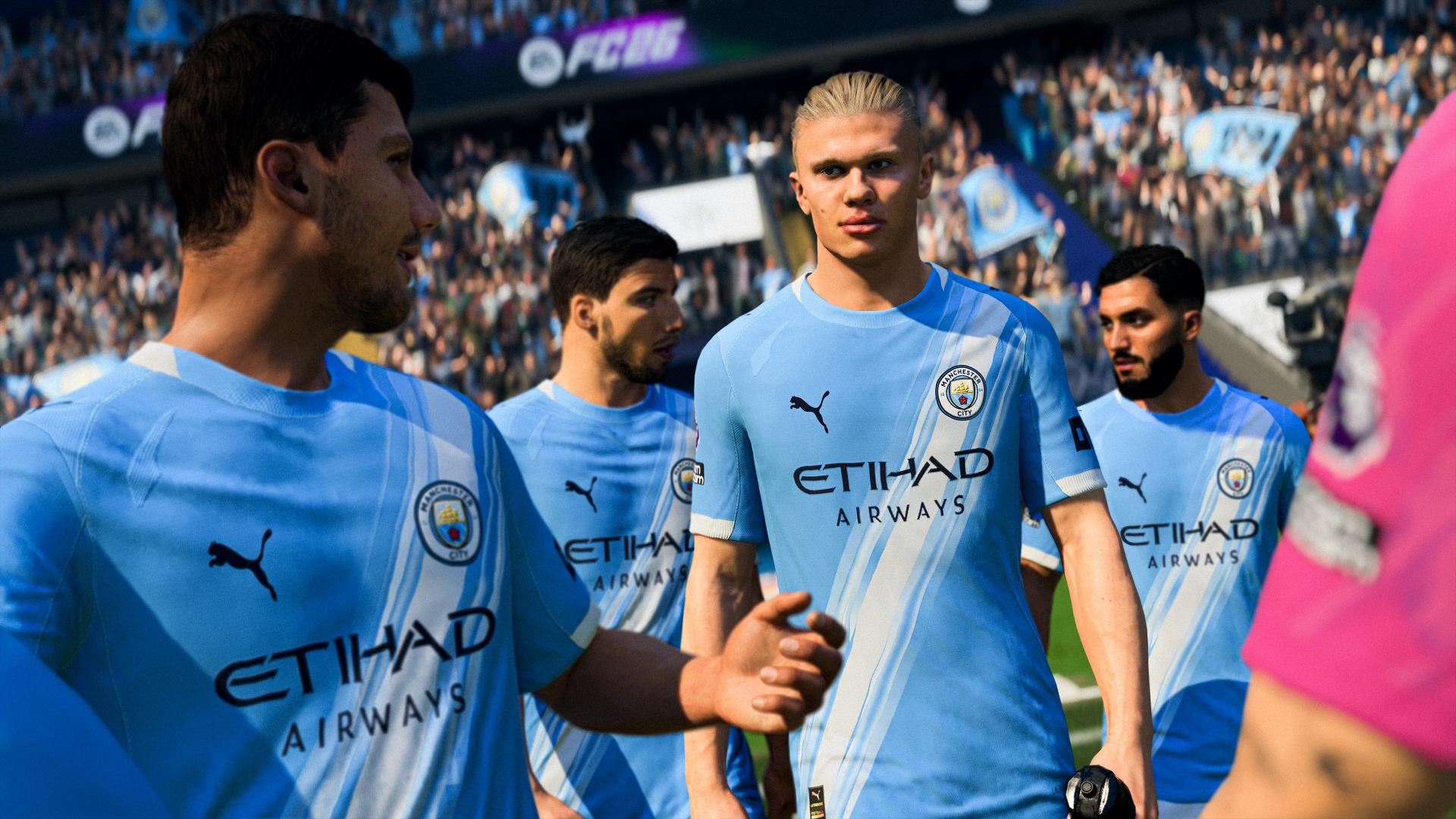 منچستر سیتی در بازی FC 26 