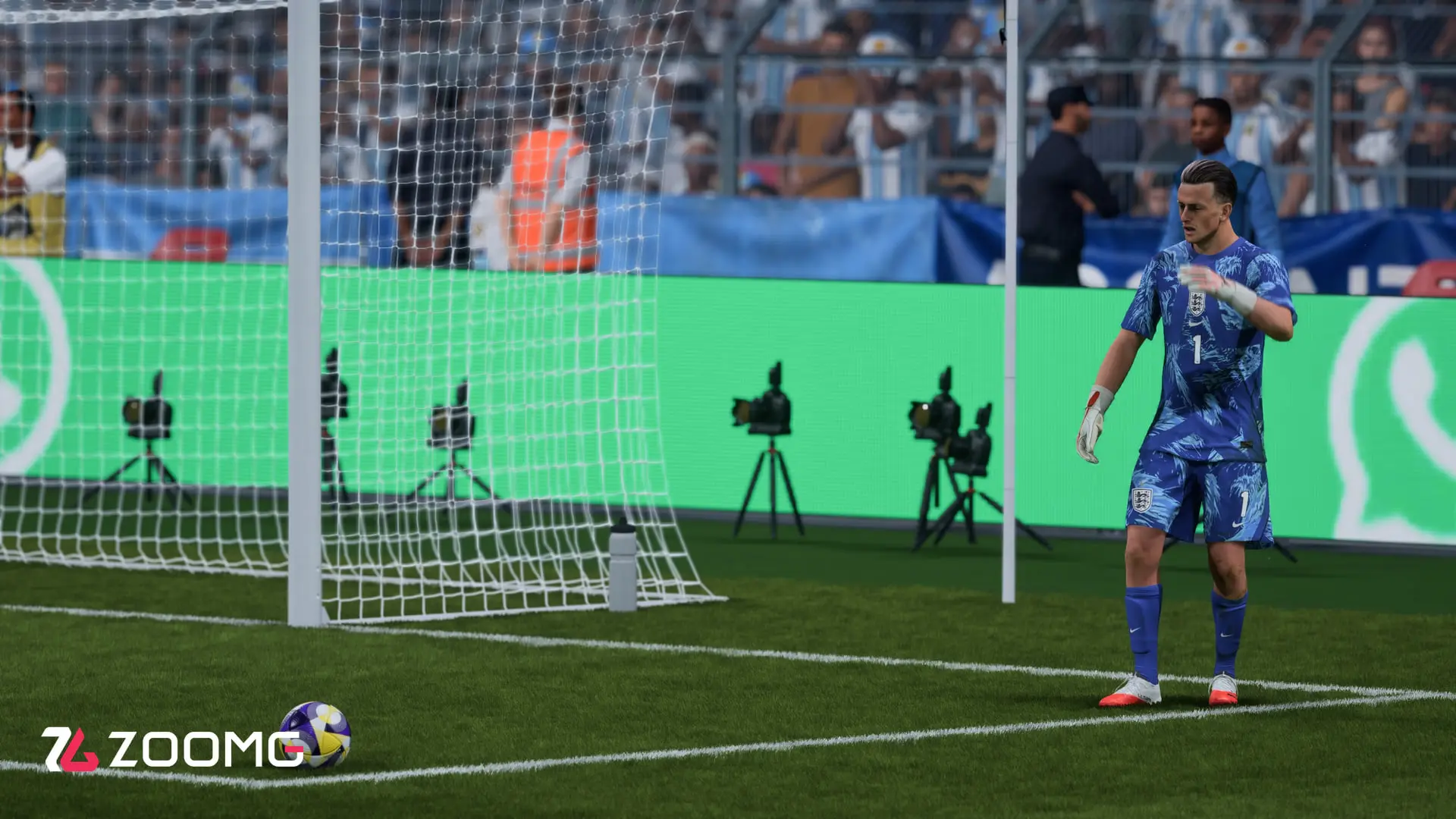 دروازه‌بان تیم ملی انگلیس در محیط بازی ویدئویی FC 27