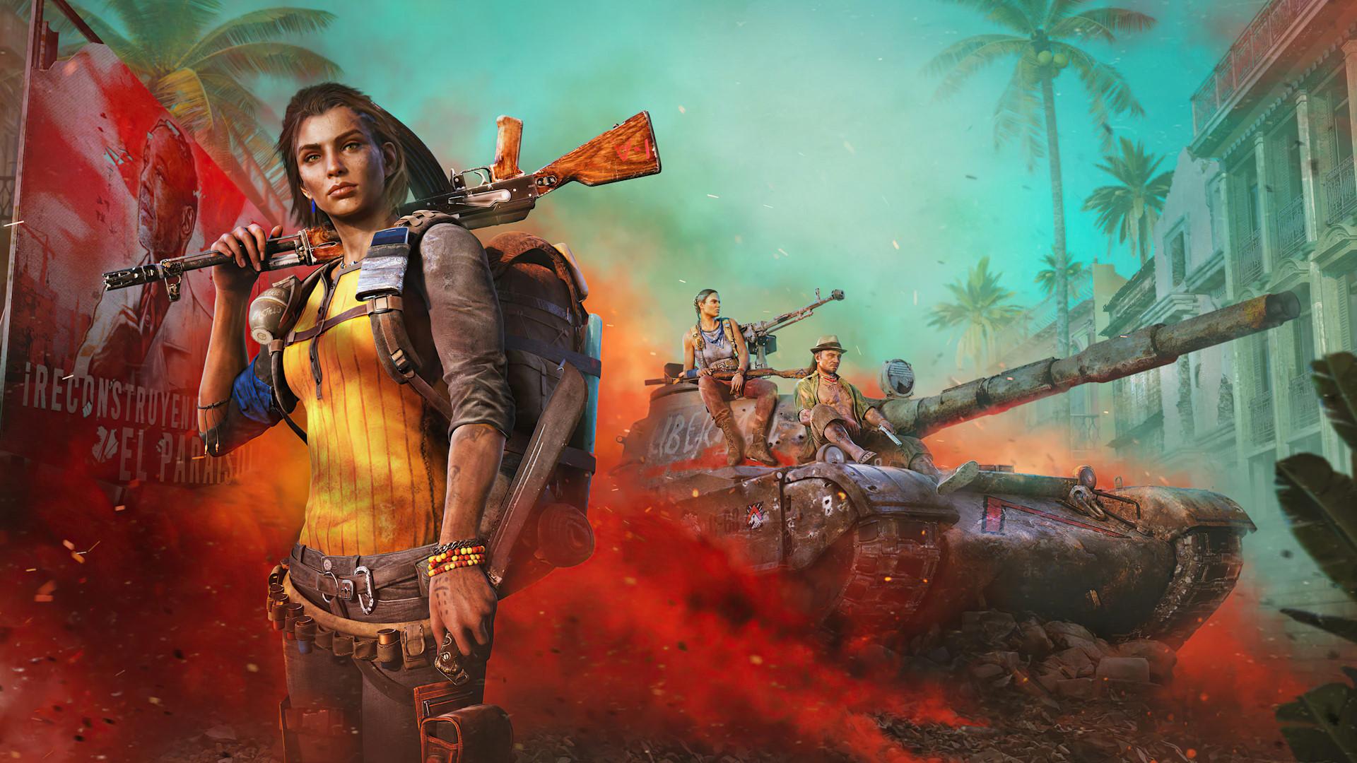 آرت‌ورک شماره دو از کاراکتر مونث دنی (Dani) در بازی Far Cry 6