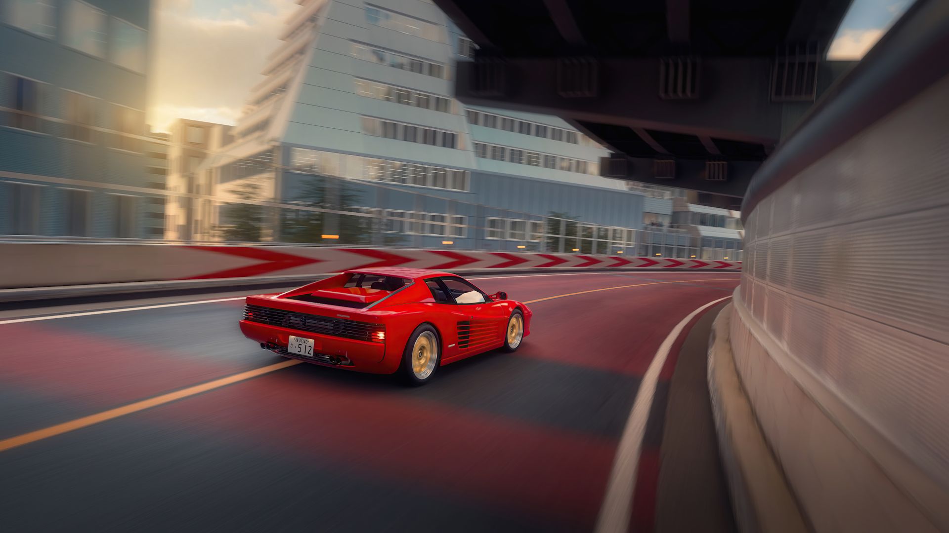 خودروی Ferrari Testarossa در بازی Gran Turismo 7
