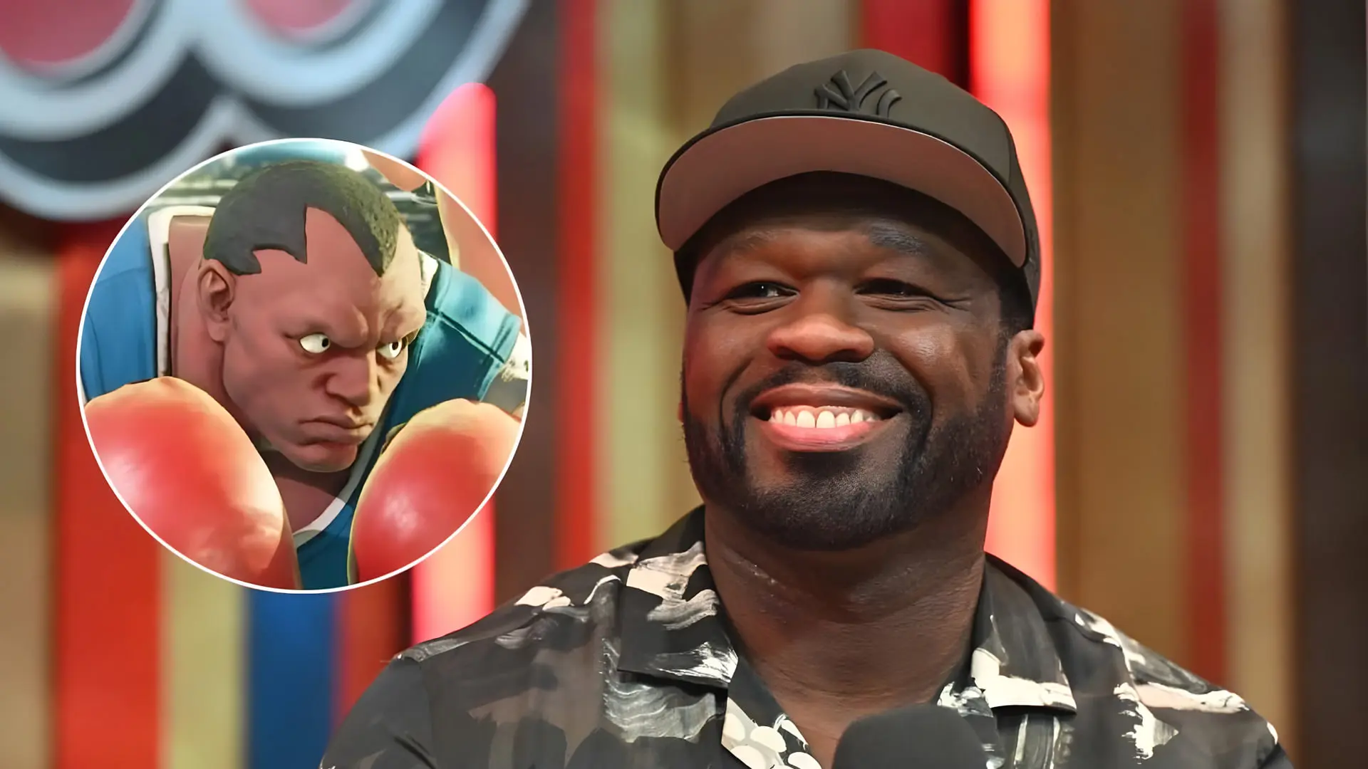 فیفتی سنت (50 Cent) در نقش شخصیت بالروگ (Balrog) از بازی استریت فایتر