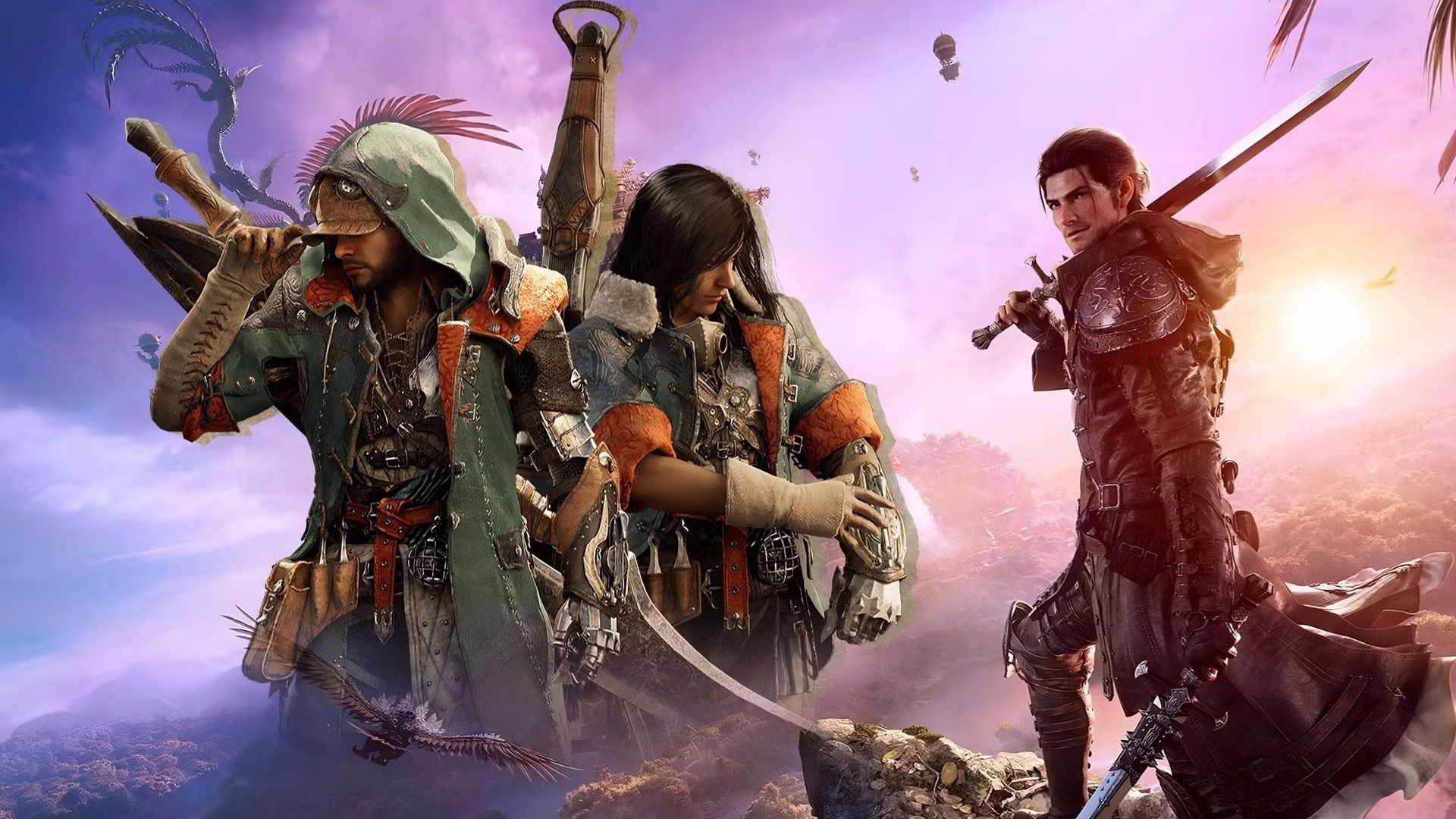کراس‌اور بازی‌های Monster Hunter Wilds و Final Fantasy 14