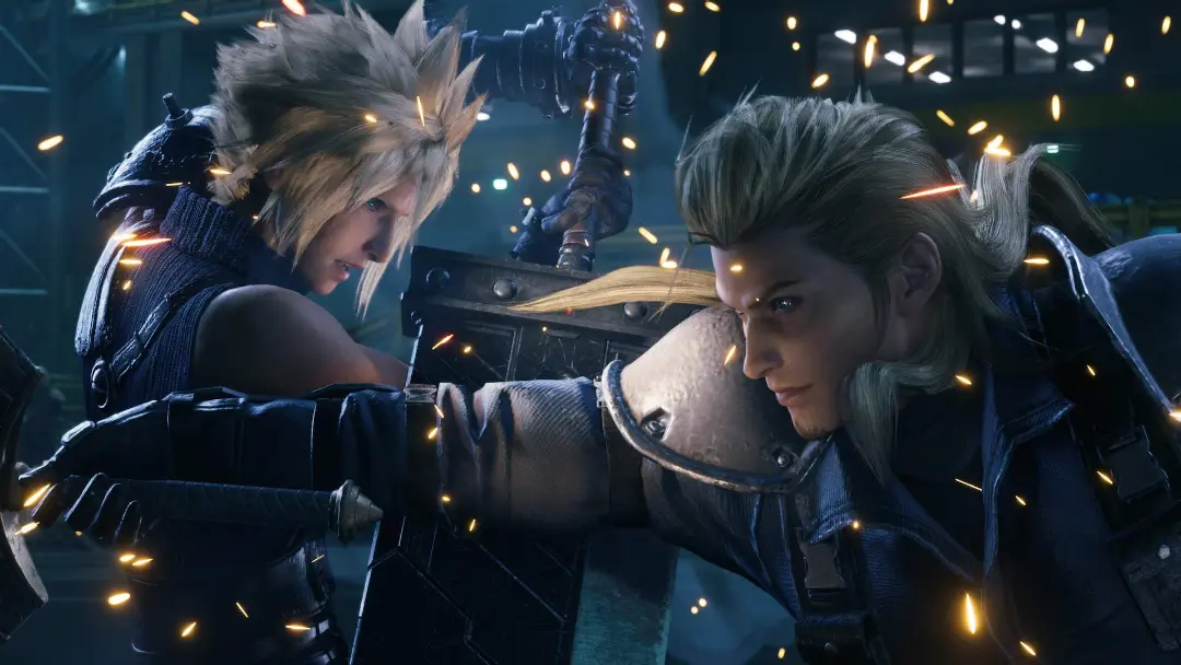 مبارزه کلاود و روچ در بازی Final Fantasy 7 Remake 