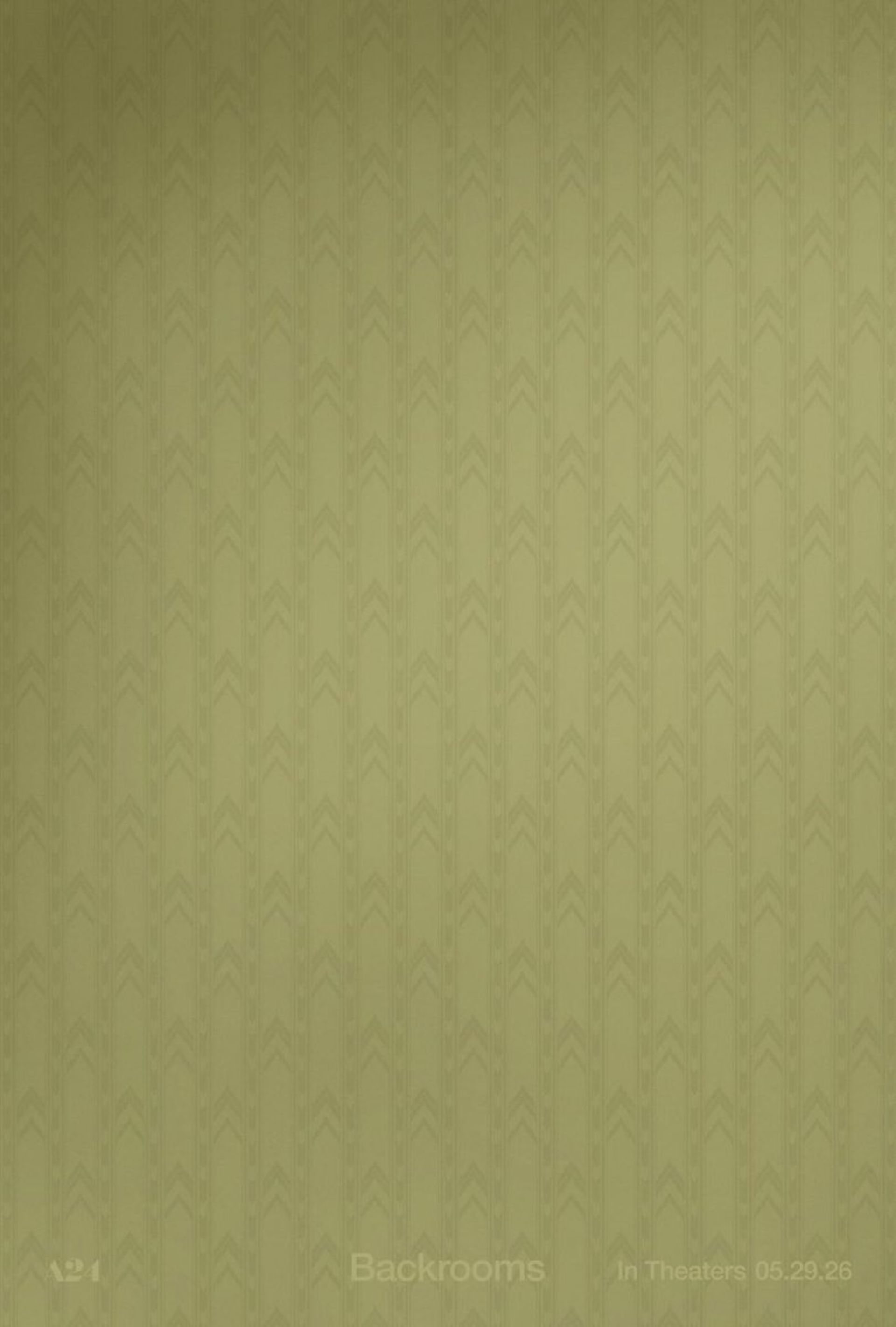 اولین پوستر فیلم Backrooms