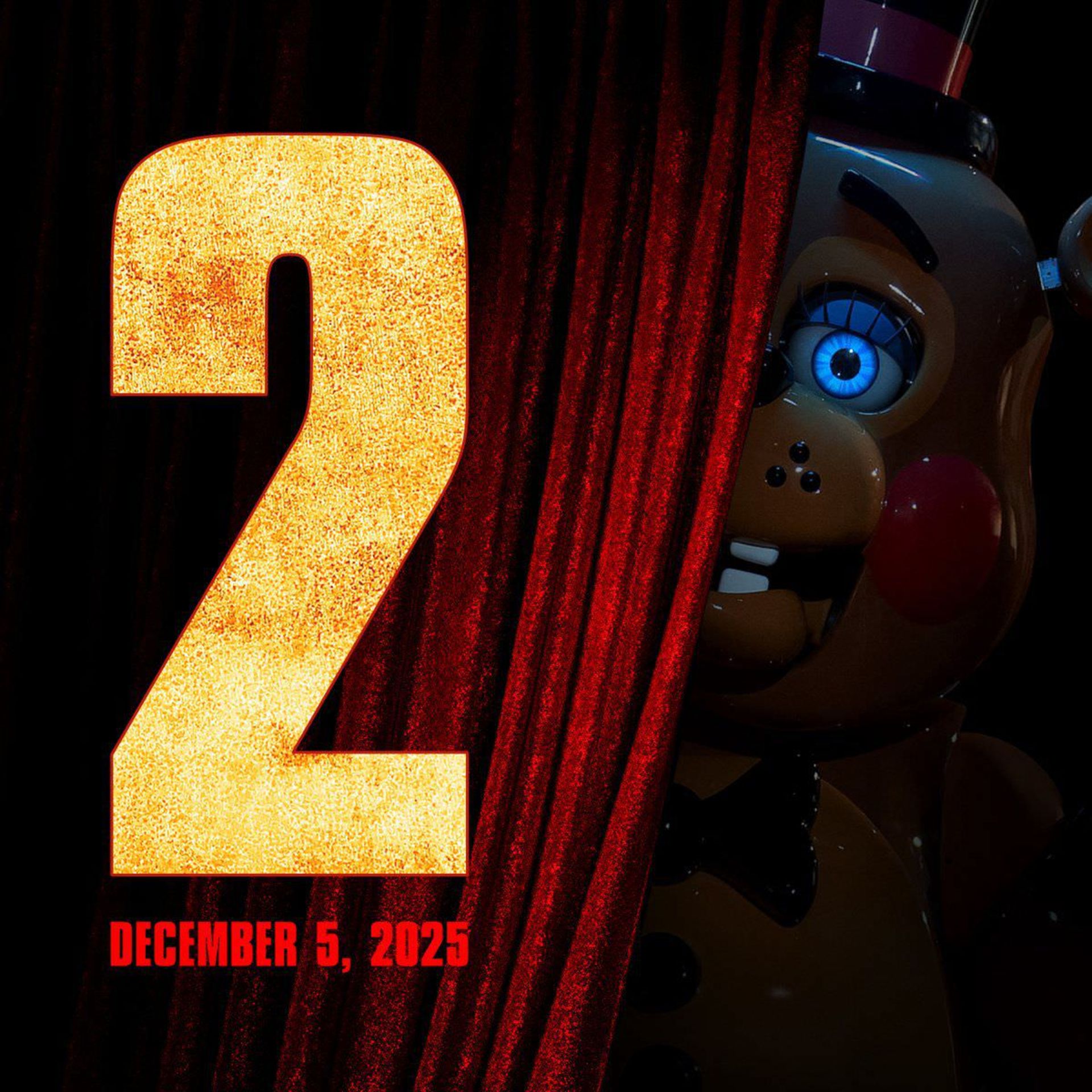 اولین پوستر فیلم Five Nights at Freddy's 2