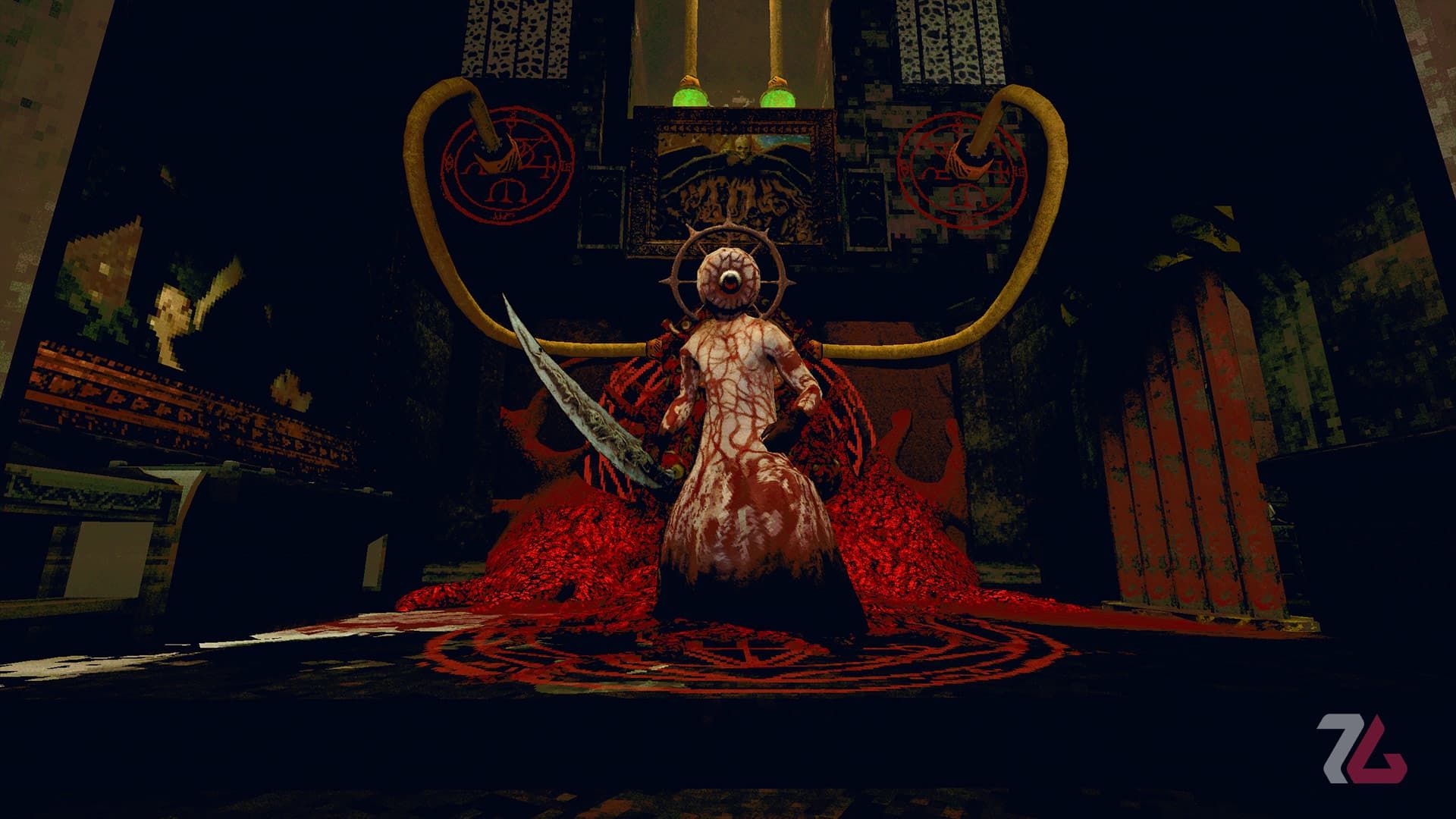 یکی از باس‌های بازی Flesh Made Fear