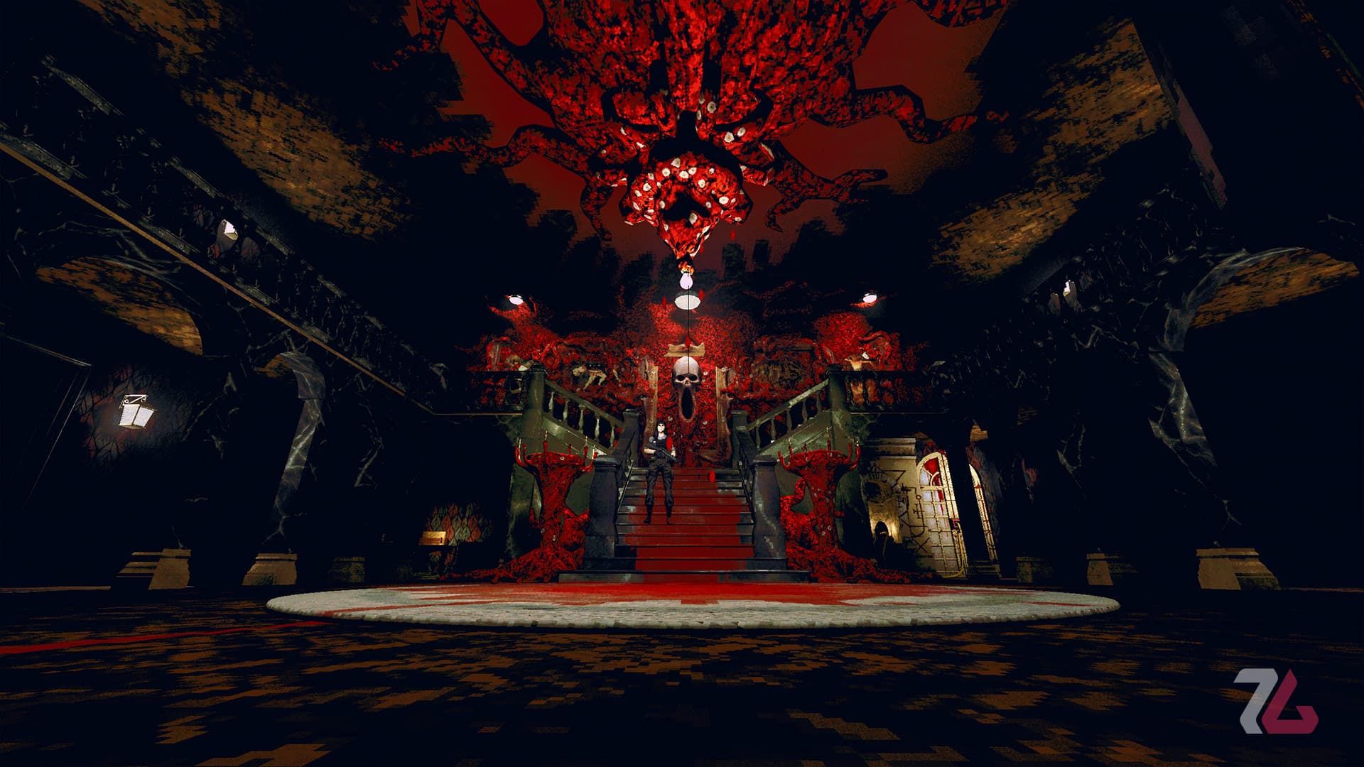 عمارت در بازی Flesh Made Fear