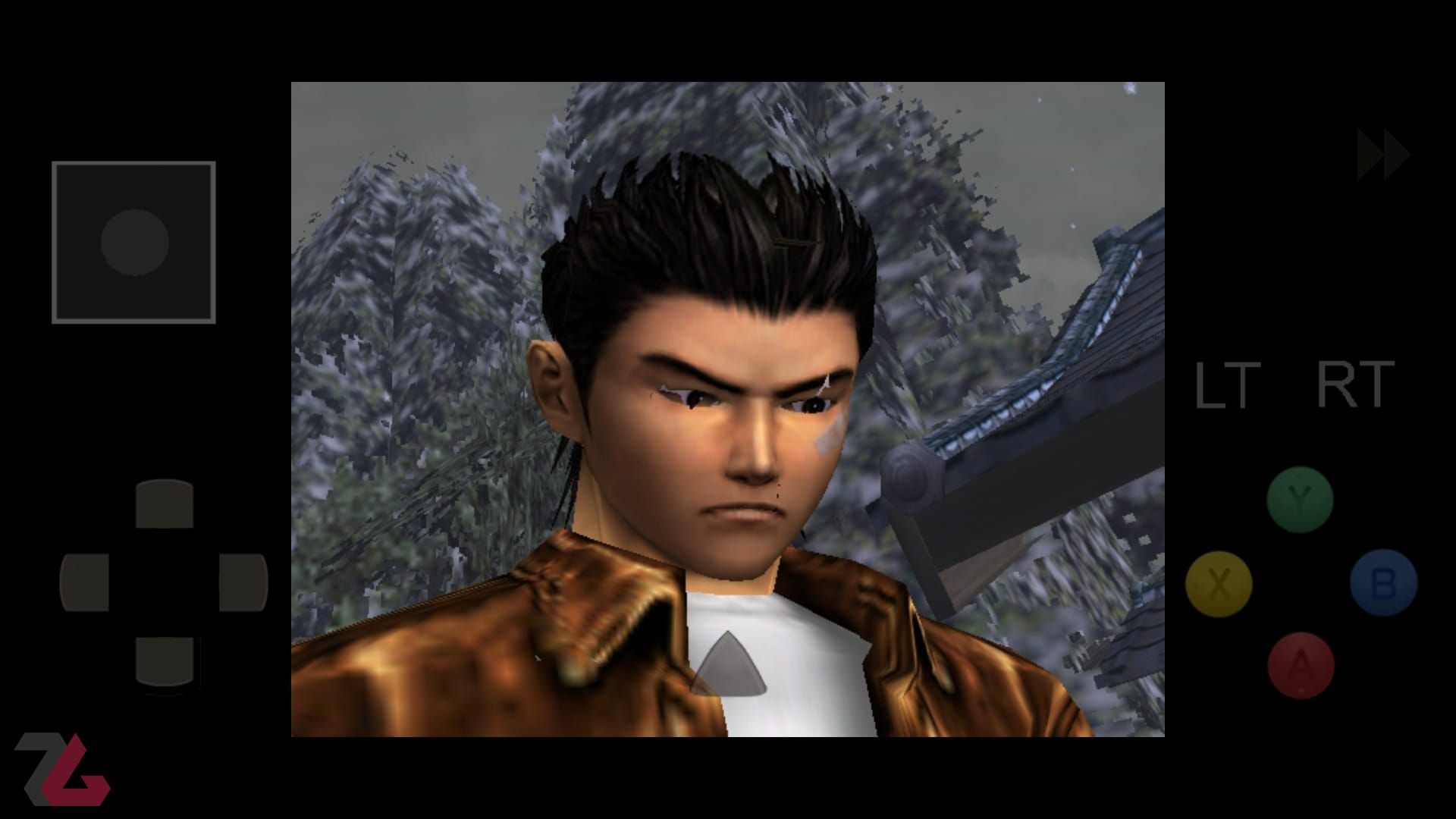 اجرای بازی شنمو از کنسول سگا دریم‌کست روی شبیه‌ساز اندروید Flycast