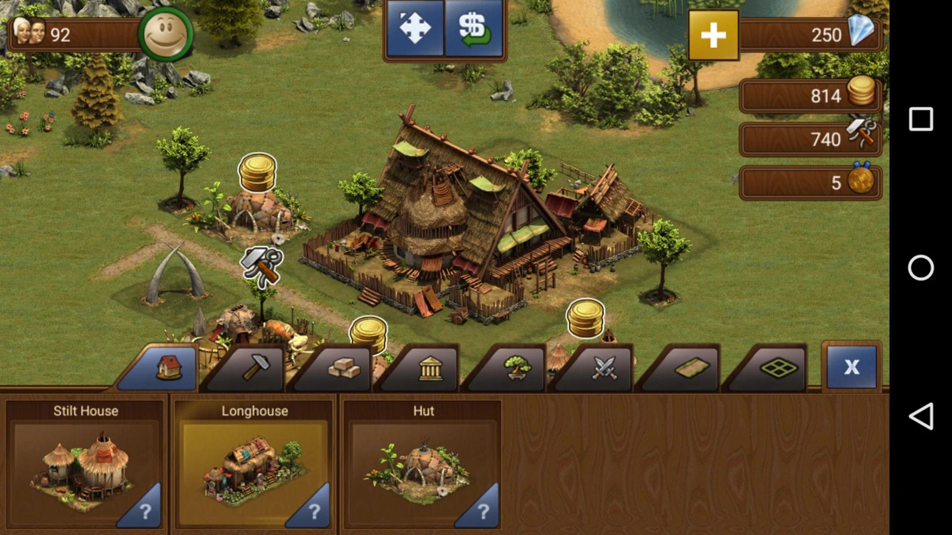 گیم‌پلی بازی موبایل Forge of Empires