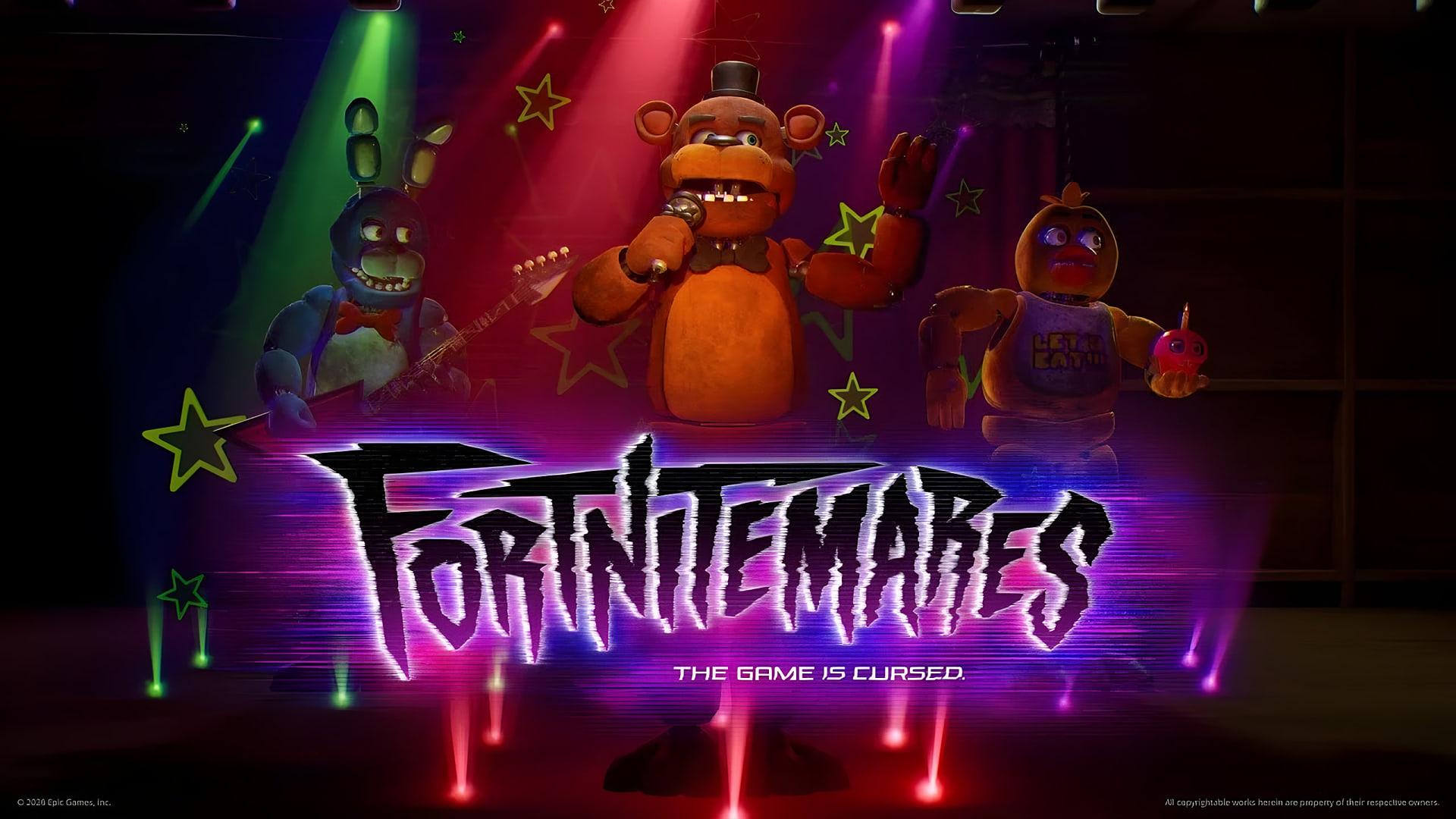 شخصیت‌های بازی Five Nights at Freddy's در رویداد Fortnitemares فورتنایت