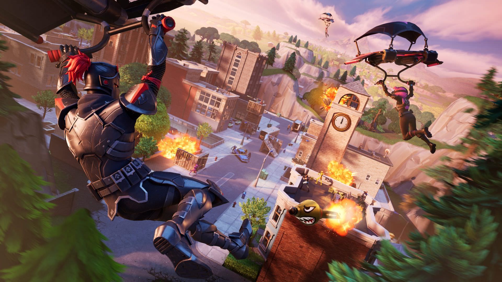 گلاید در چپتر اول فصل دوم بازی Fortnite OG