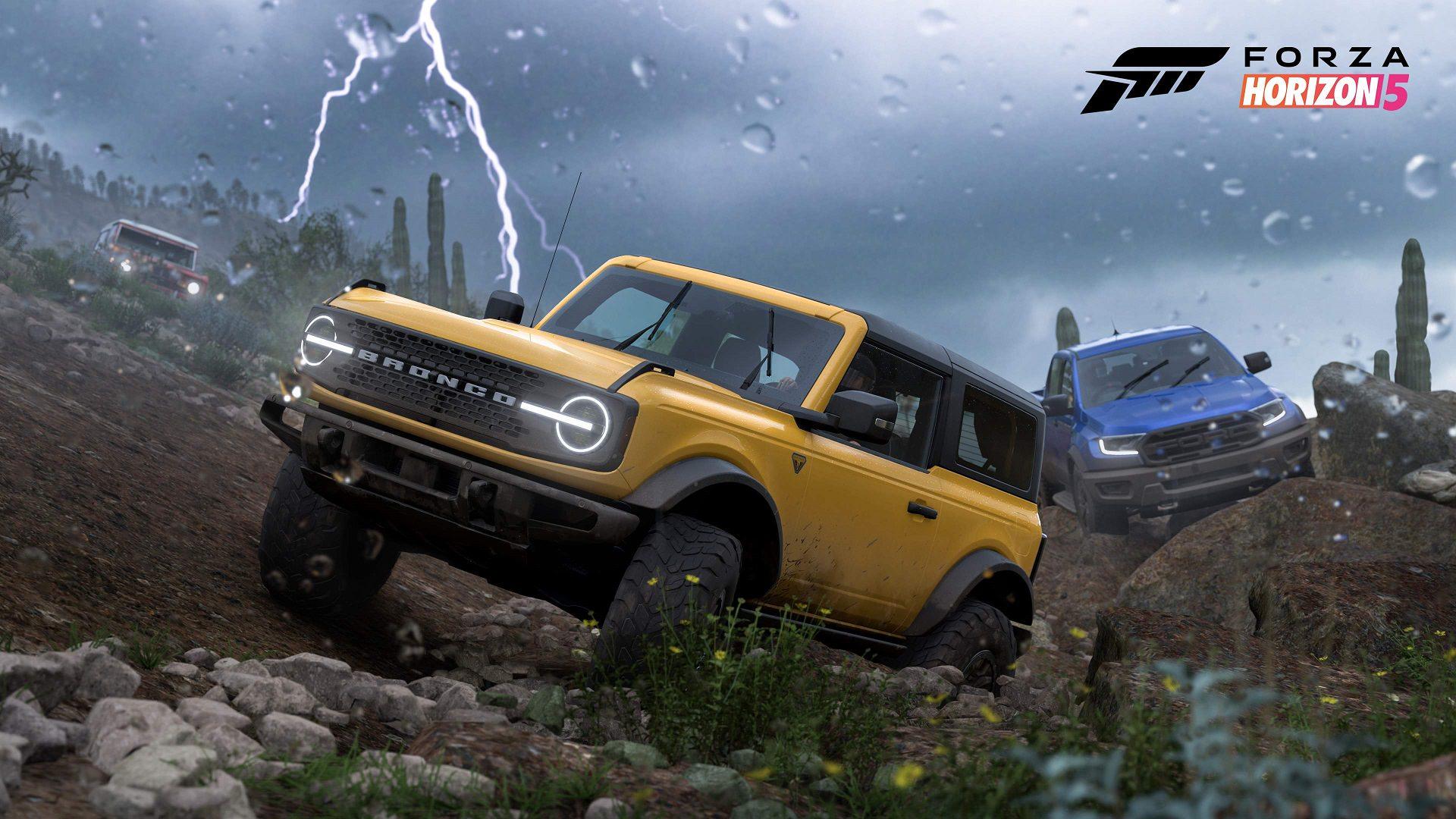 رقابت‌های آفرود در بازی Forza Horizon 5