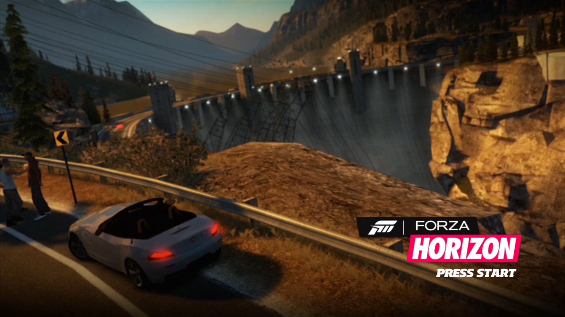 تایتل اسکرین بازی Forza Horizon