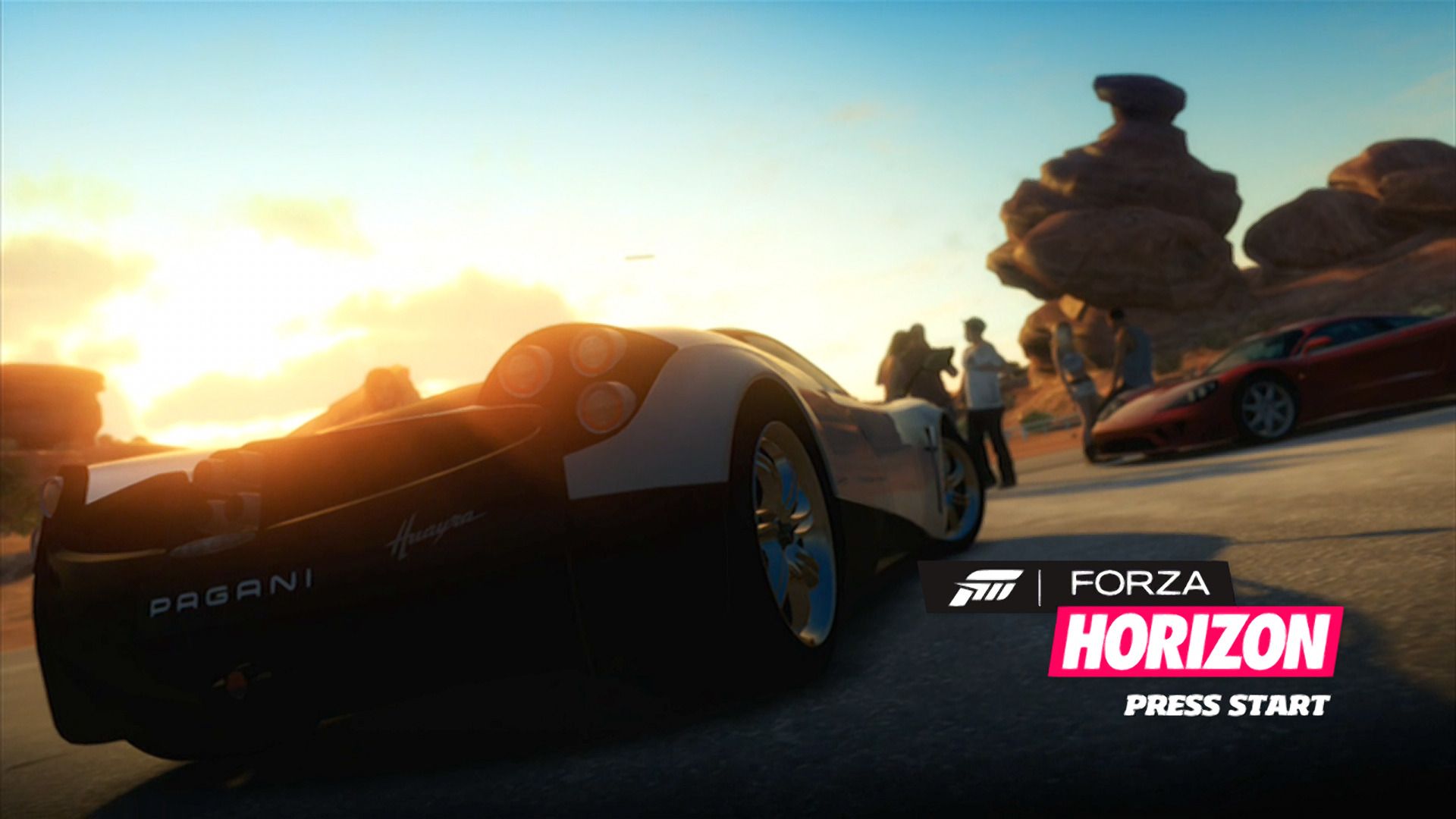 تایتل اسکرین بازی Forza Horizon