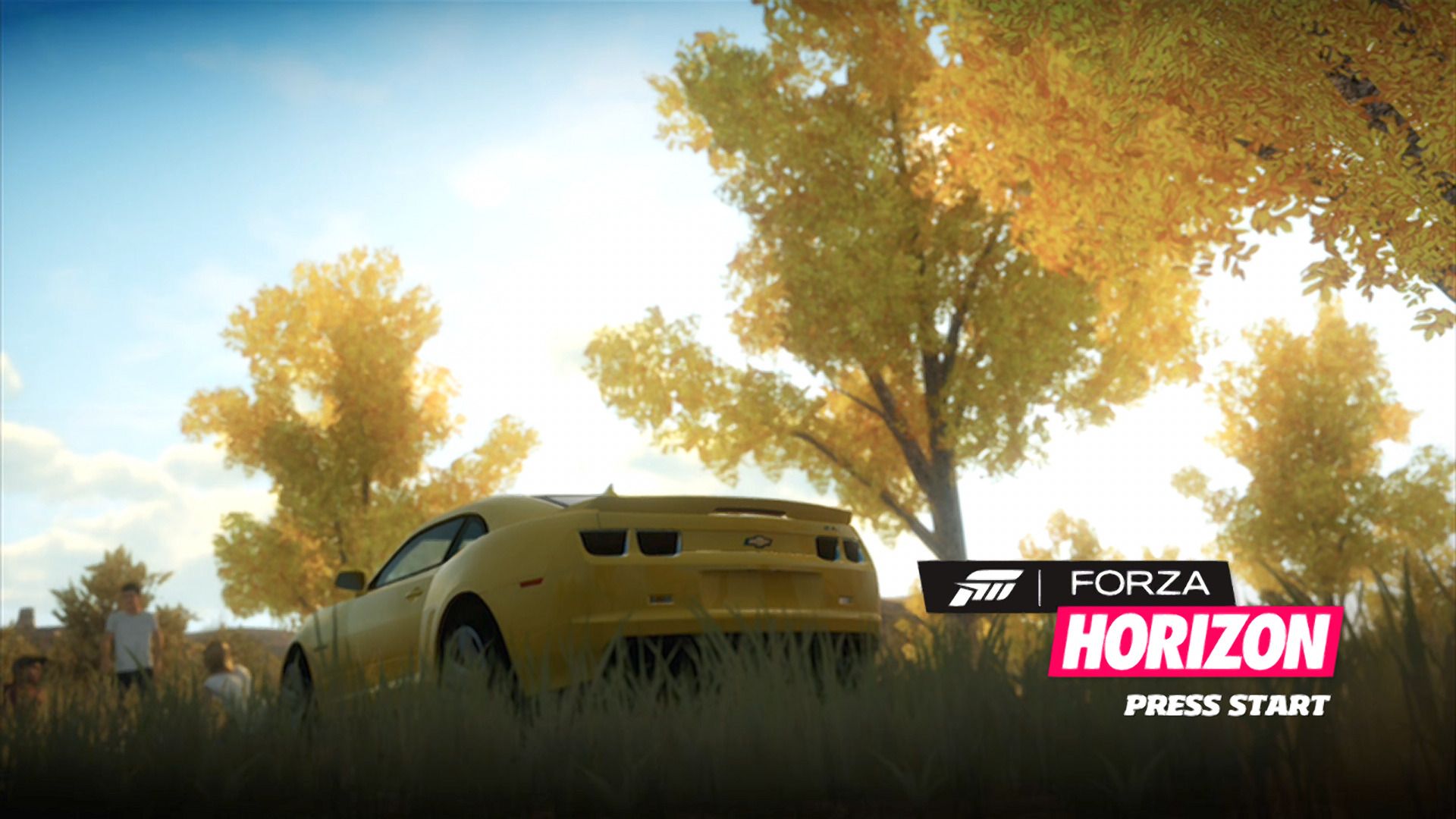 تایتل اسکرین بازی Forza Horizon
