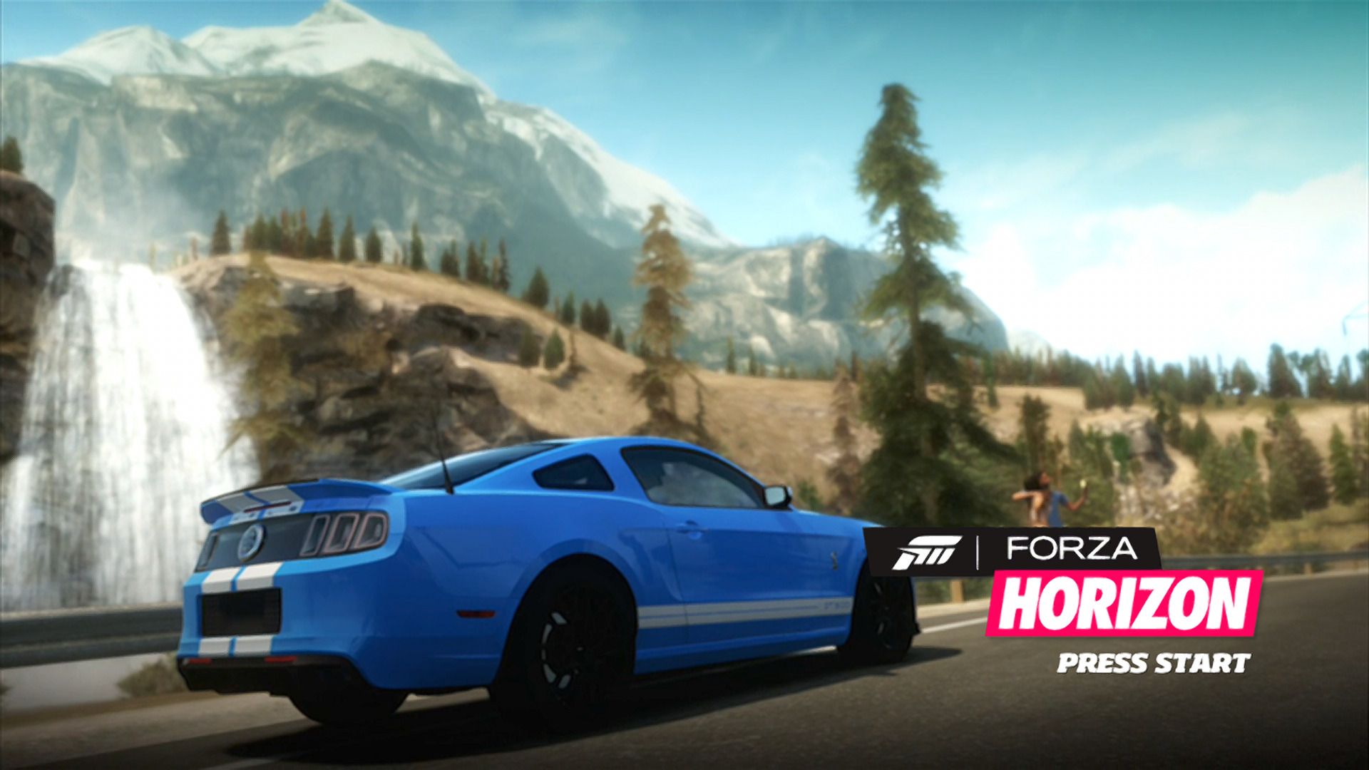 تایتل اسکرین بازی Forza Horizon