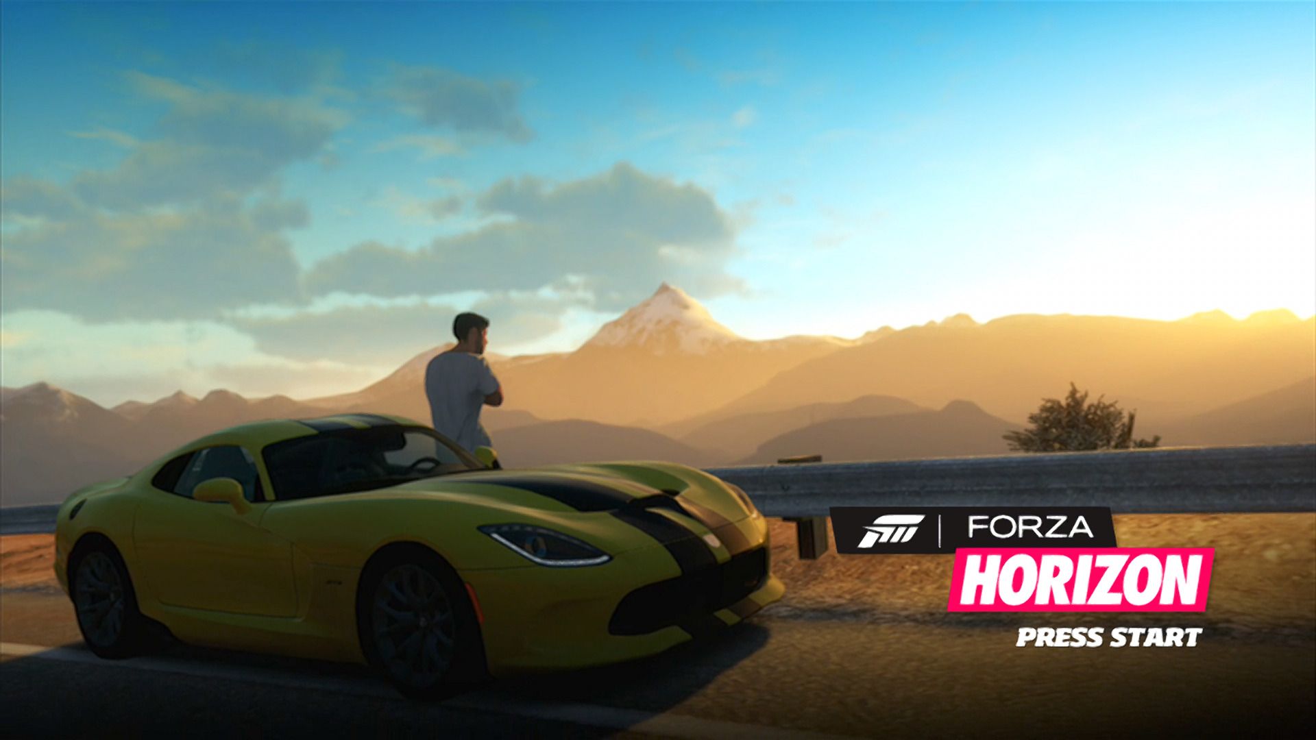 تایتل اسکرین بازی Forza Horizon