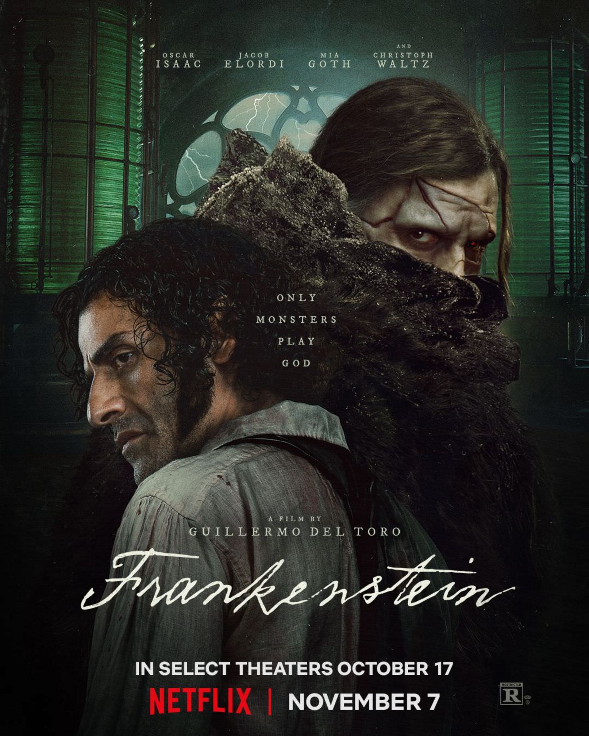پوستر جدید فیلم Frankenstein