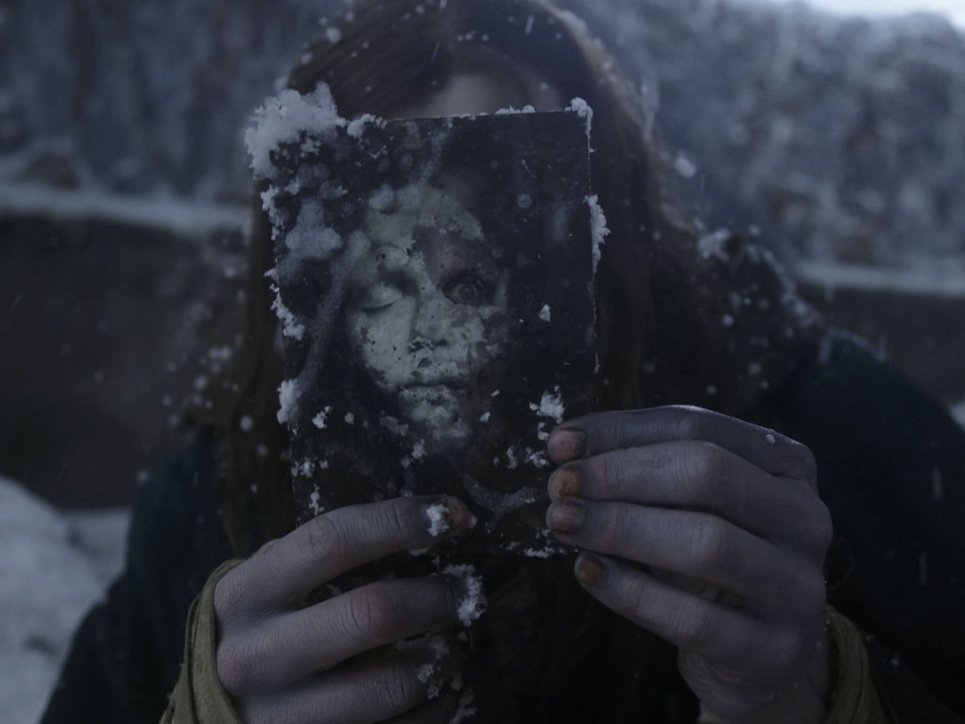 نمای برفی فیلم Frankenstein