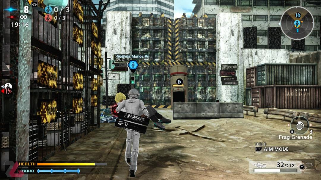 نجات یک شهروند در بازی Freedom Wars Remastered