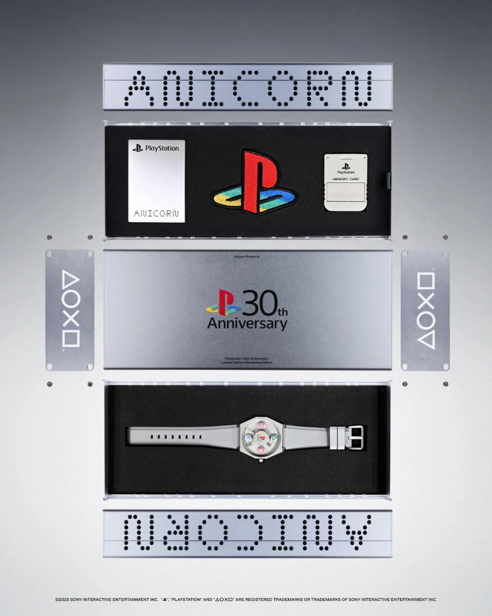 ساعت First PlayStation Limited Edition Mechanical Watch با تم پلی استیشن وان