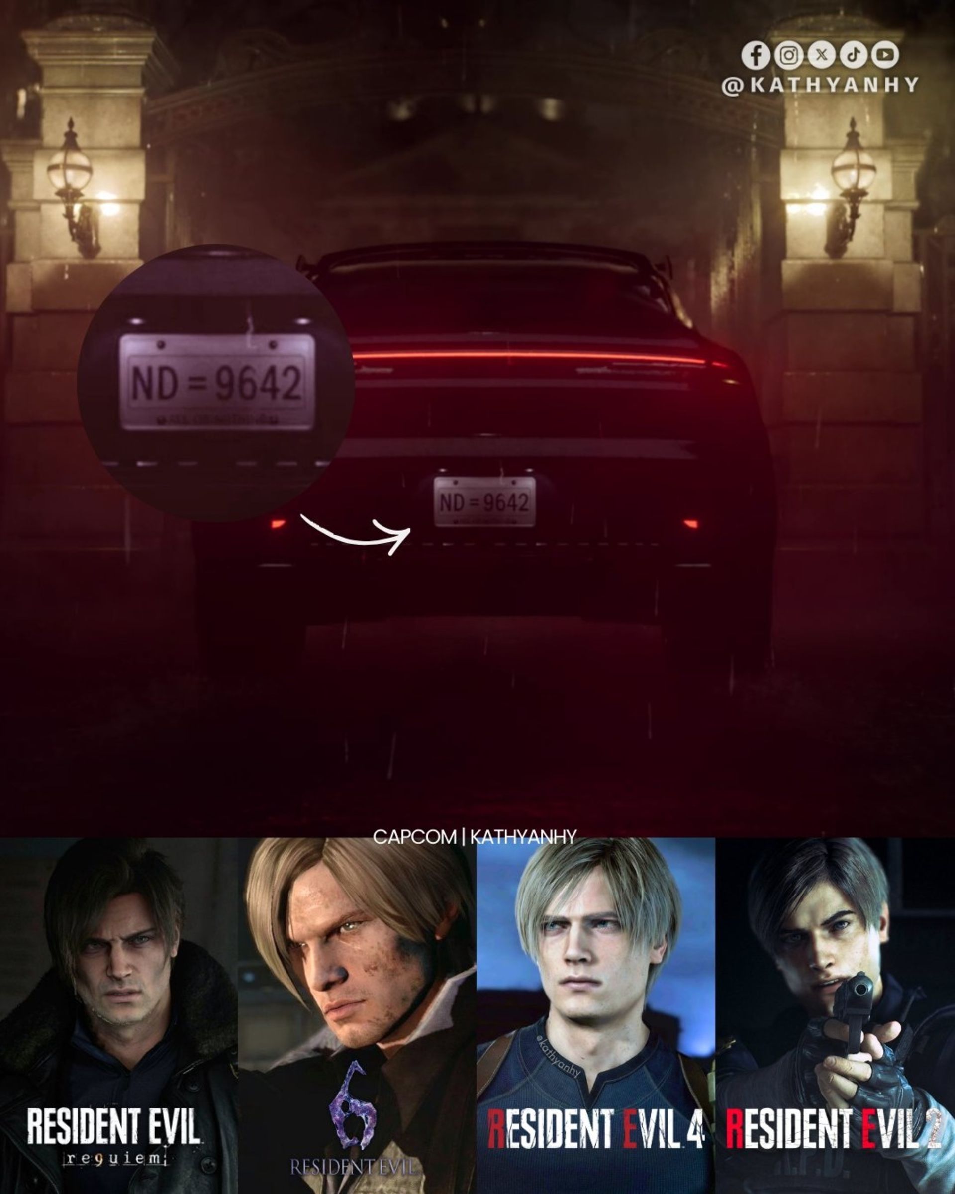 ماشین لیان اس کندی در بازی Resident Evil Requiem