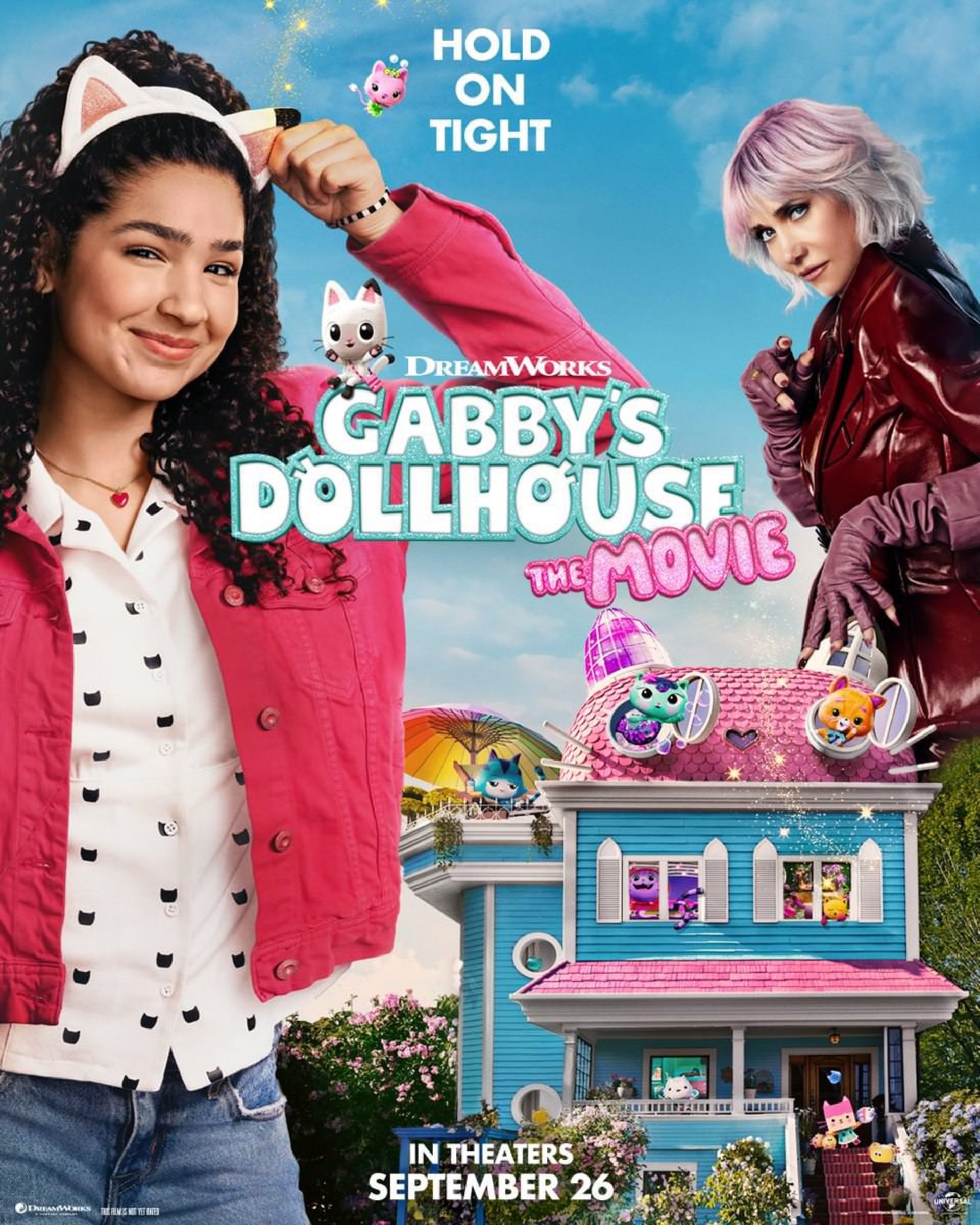 اولین پوستر فیلم Gabby’s Dollhouse: The Movie