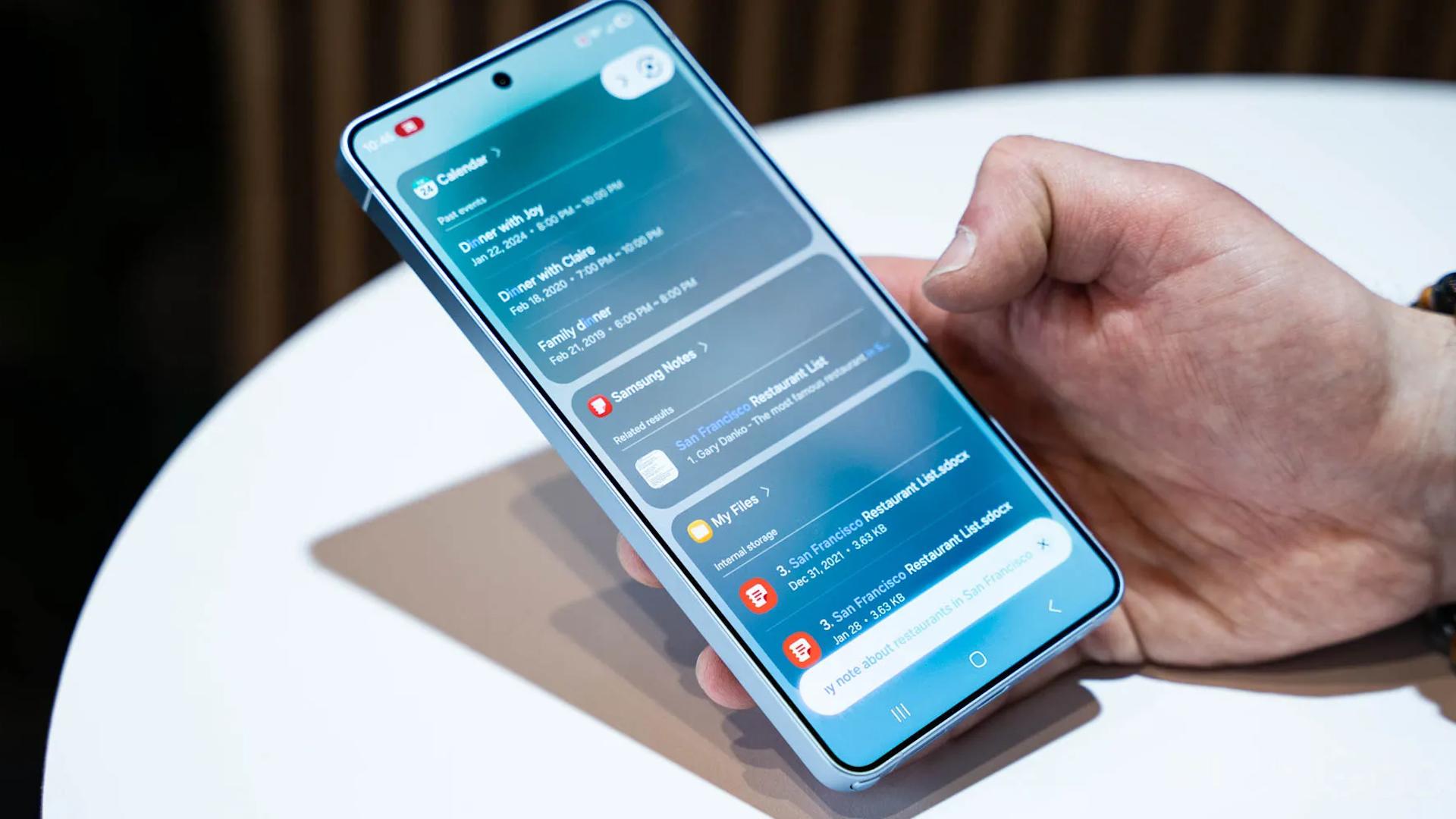 قابلیت Finder در سامسونگ گلکسی اس ۲۶ (Samsung Galaxy S26)
