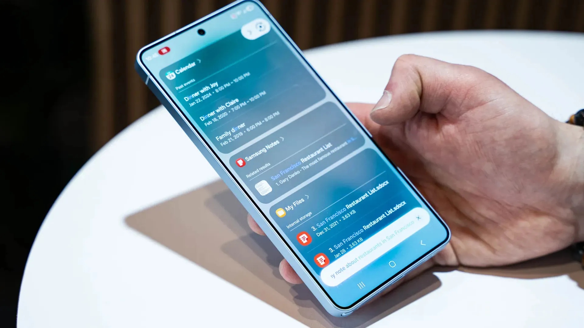 قابلیت Finder در سامسونگ گلکسی اس ۲۶ (Samsung Galaxy S26)