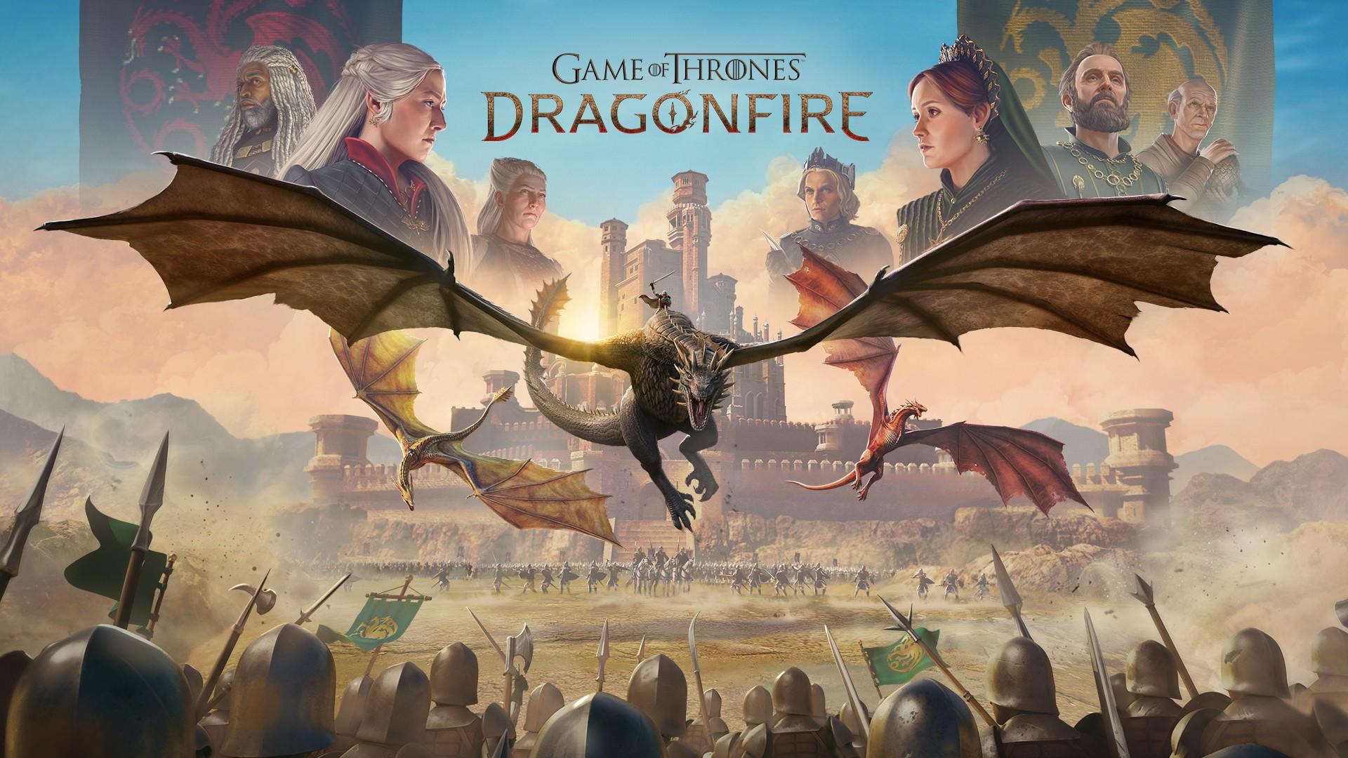 اژدها و شخصیت‌های بازی Game of Thrones: Dragonfire