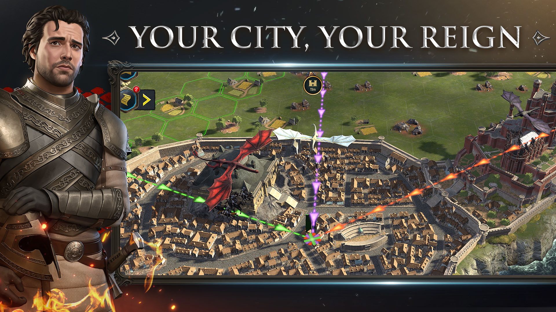 بازی موبایل Game of Thrones: Dragonfire