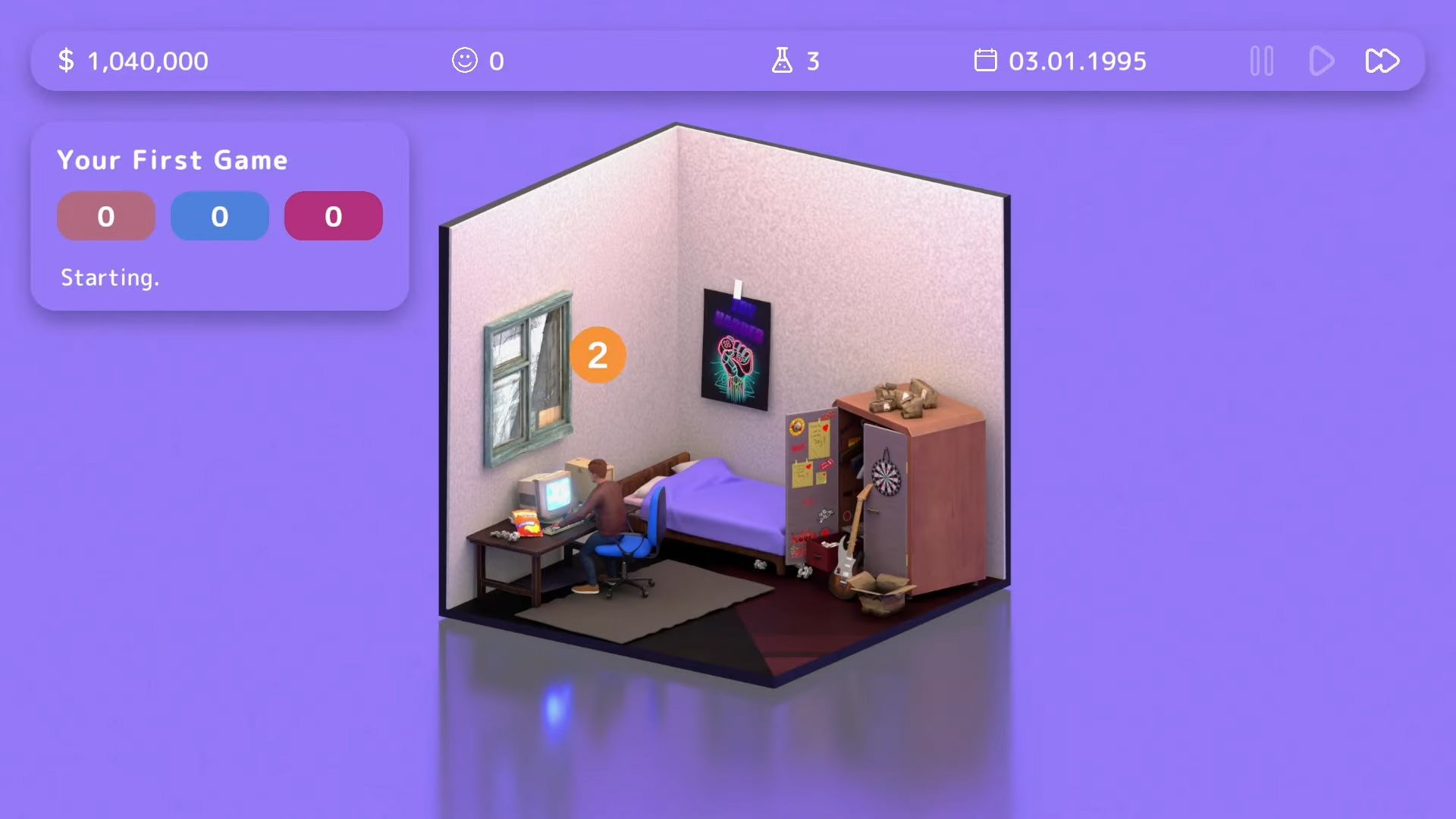 بازی موبایل Games Tycoon