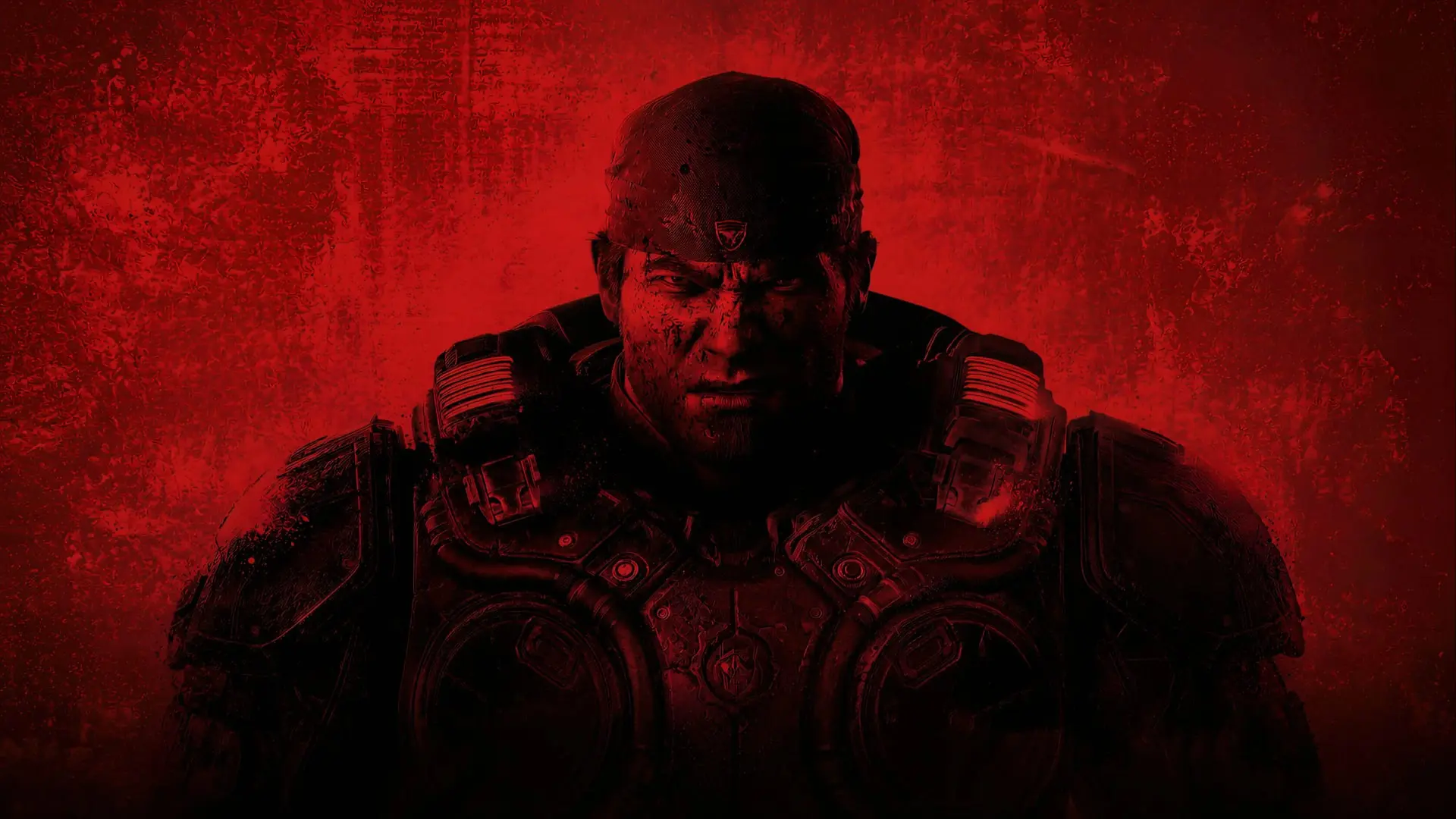 طرح مفهومی شخصیت بازی Gears of War: E-Day با زره جنگی