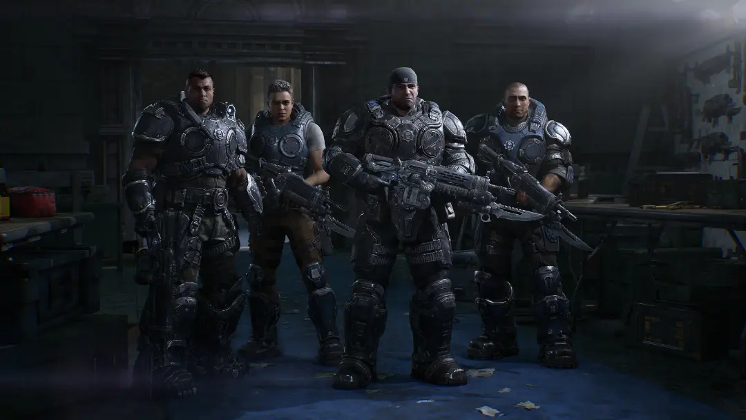 جوخه مارکوس فینیکس در بازی Gears of War: E-Day
