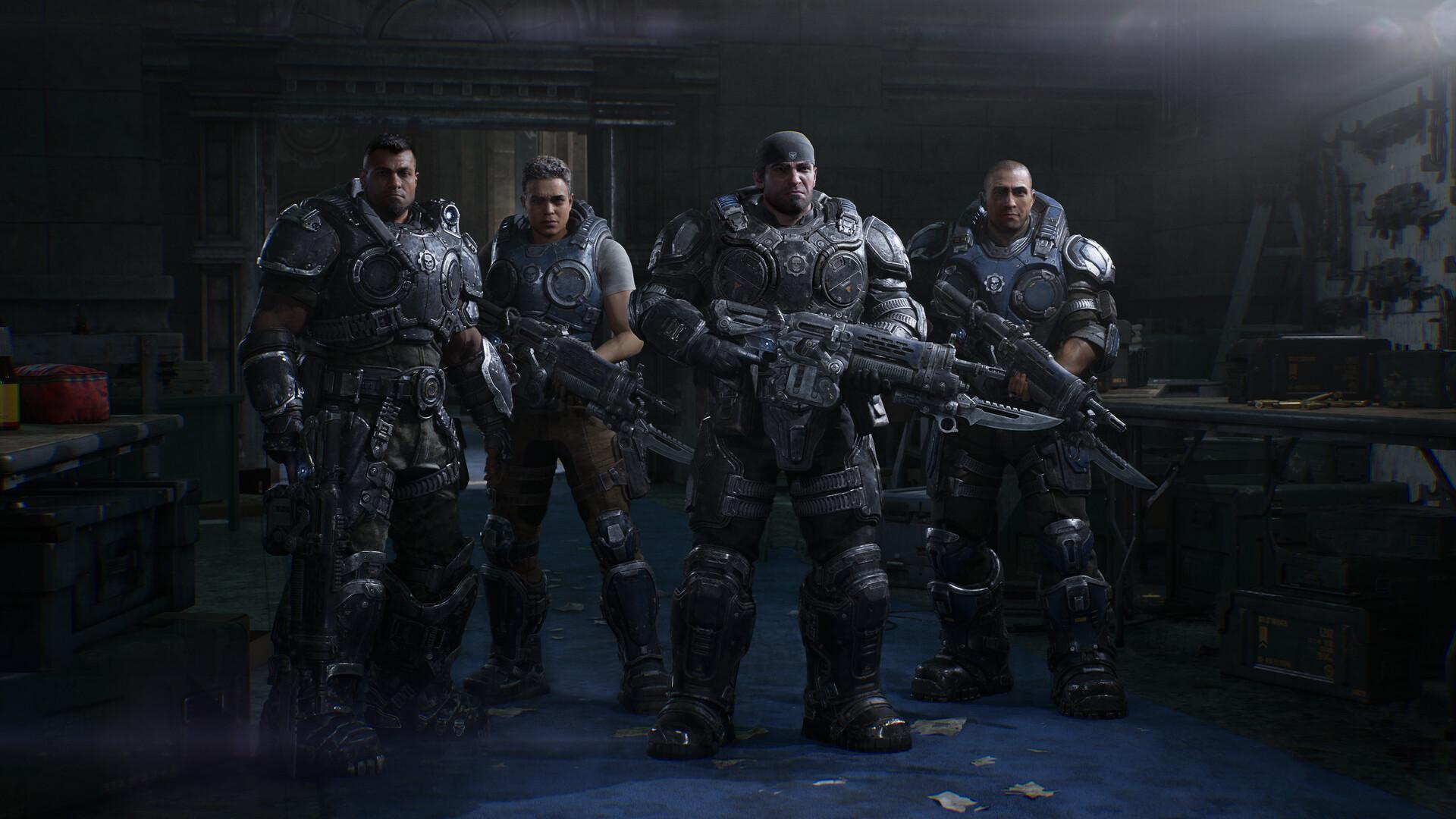 جوخه مارکوس فینیکس در بازی Gears of War: E-Day