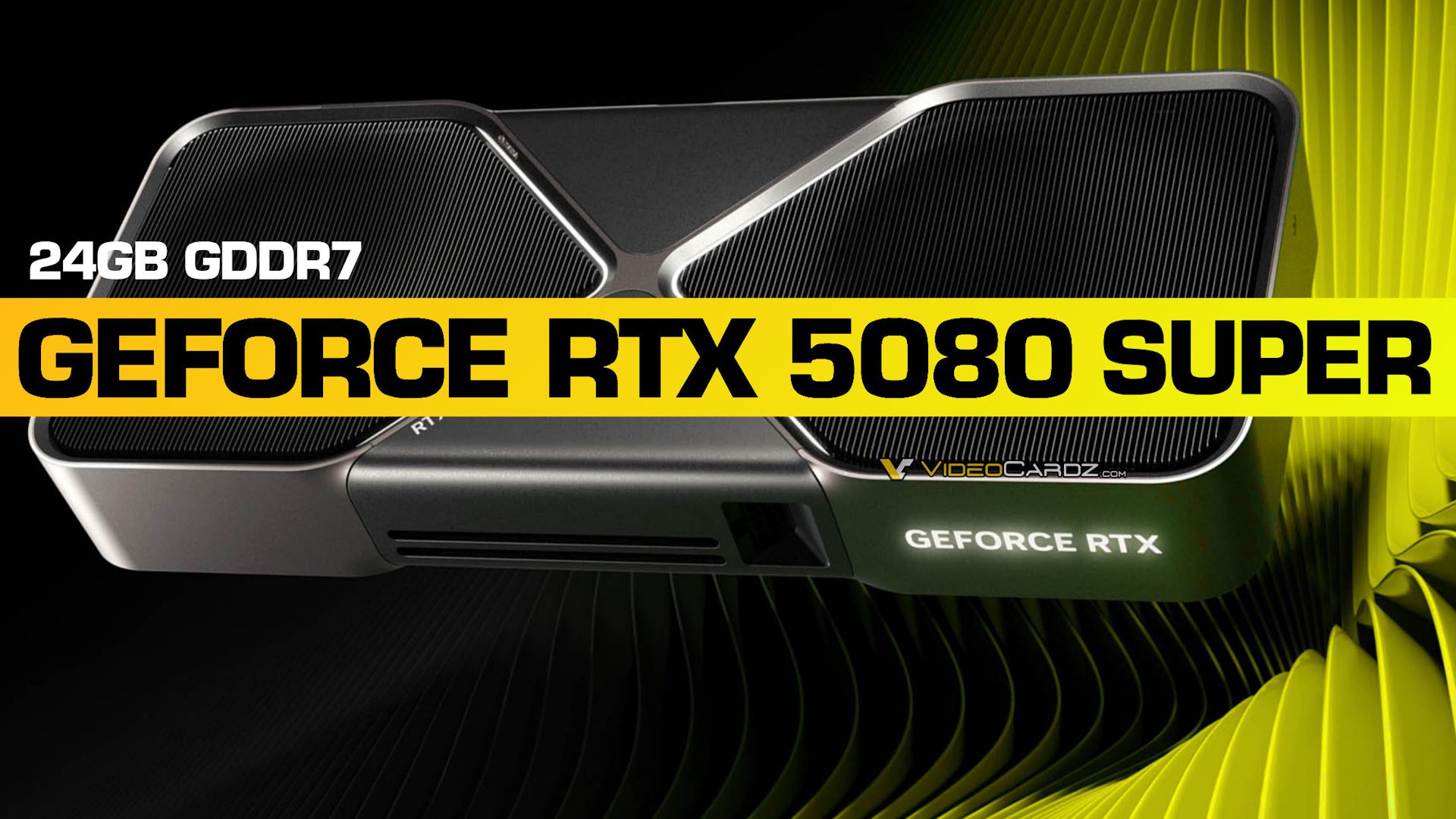 تصویر و نام کارت گرافیک GeForce RTX 5080 SUPER شرکت انویدیا