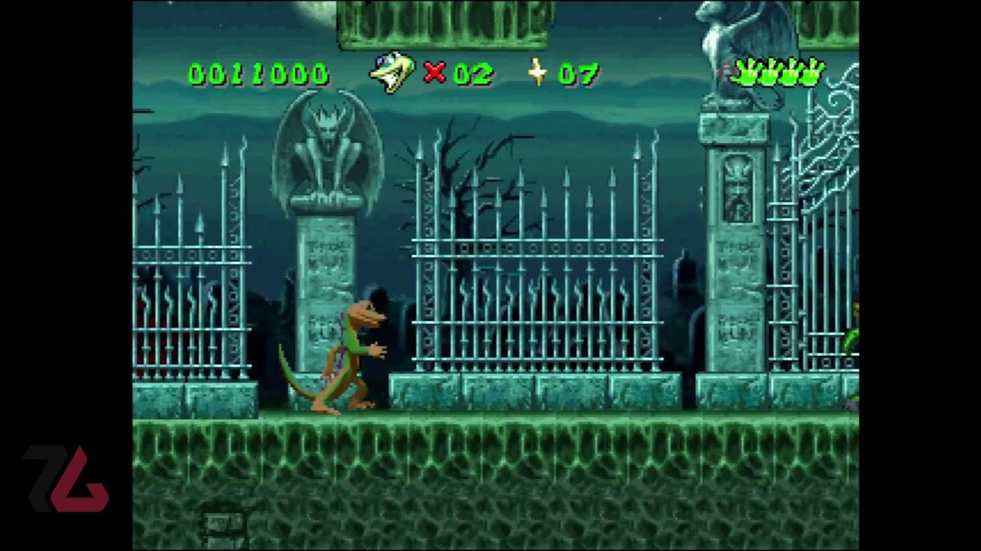 بازی گکس ۱ در بازی Gex Trilogy