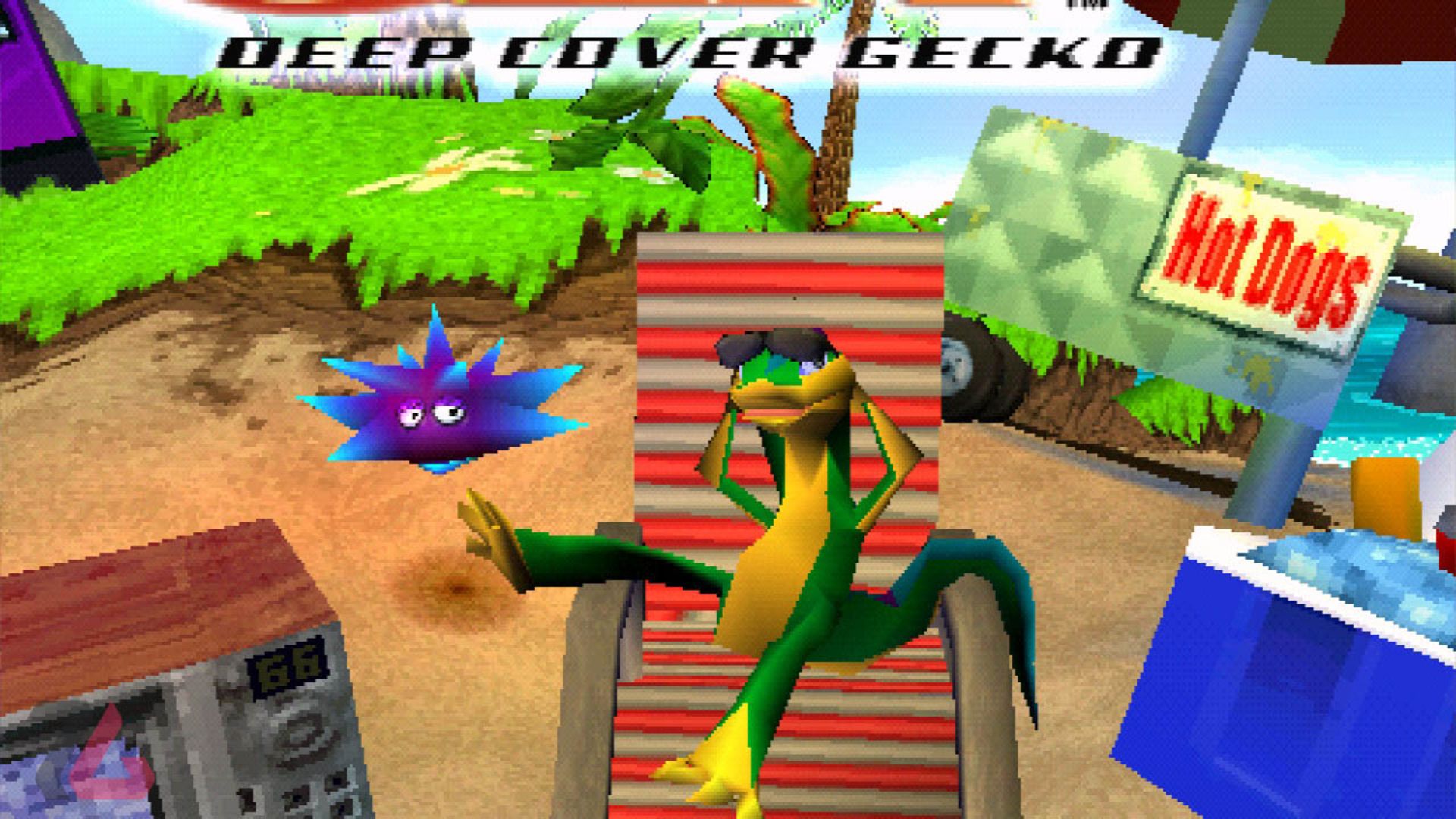 گمس در تعطیلات در بازی Gex Trilogy