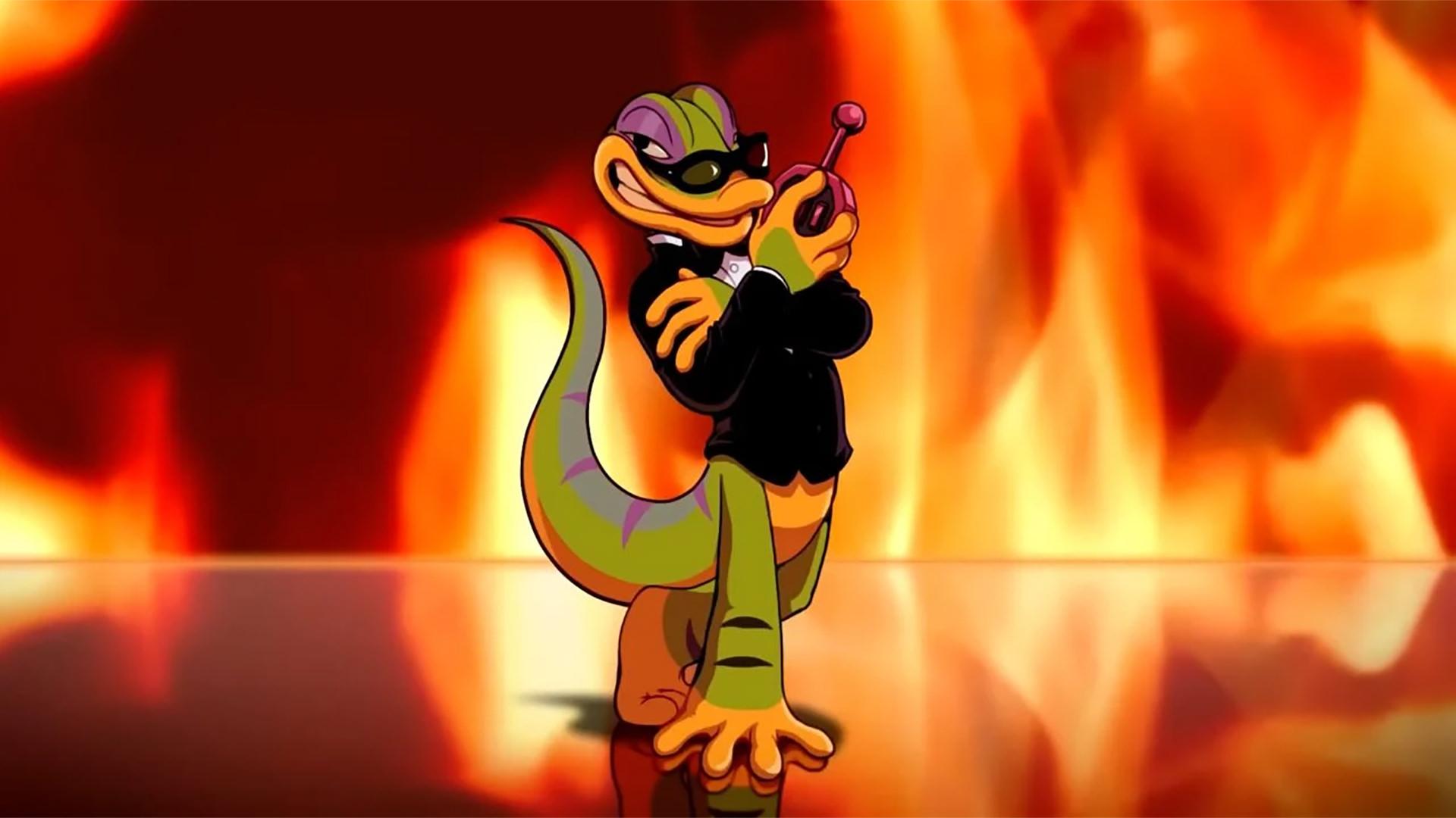 کاراکتر بازی Gex Trilogy