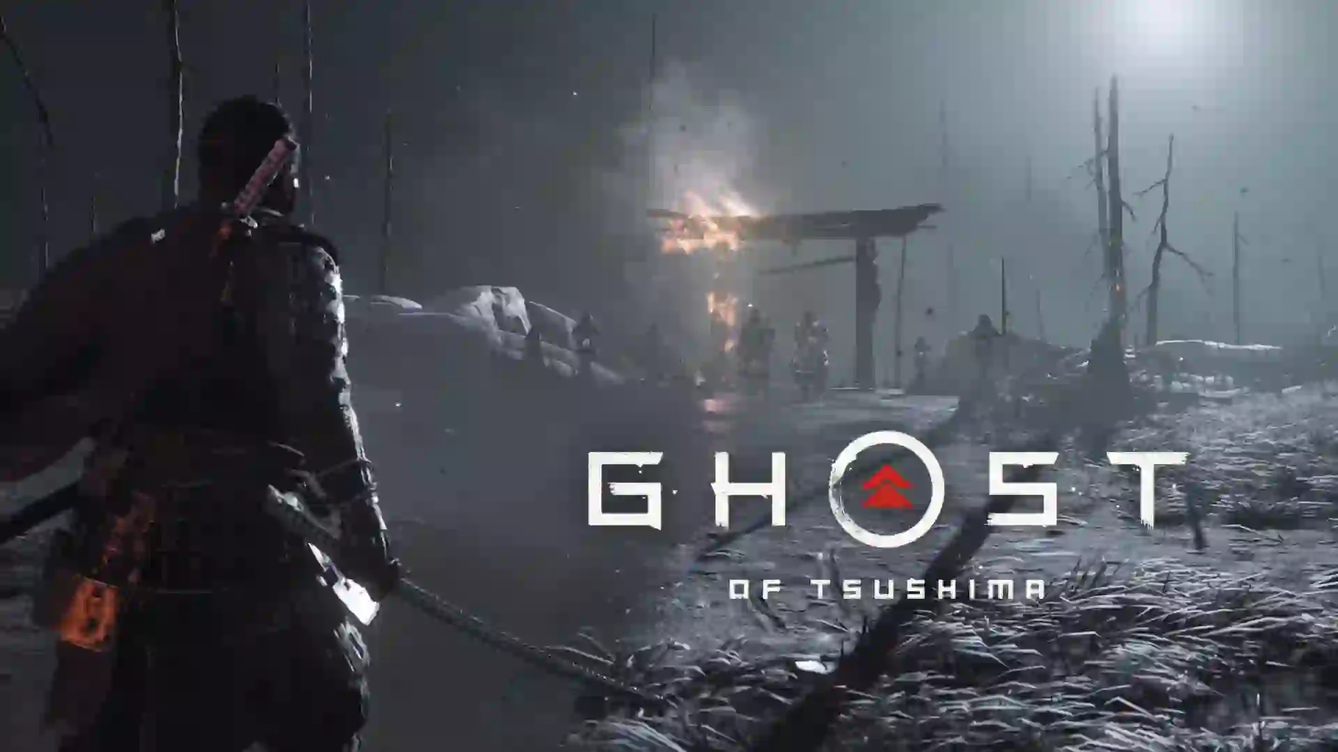 پوستر بازی ghost of tsushima