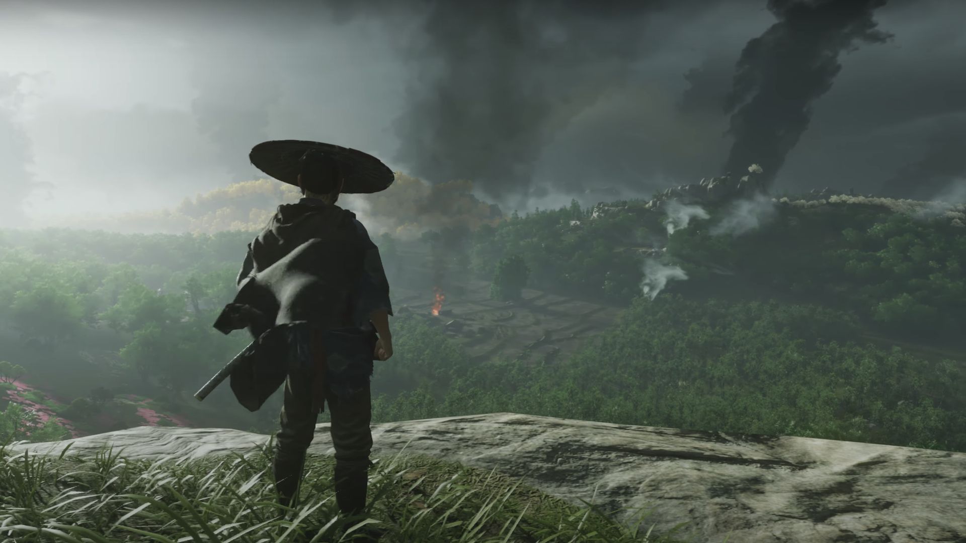 منظره بازی ghost of tsushima