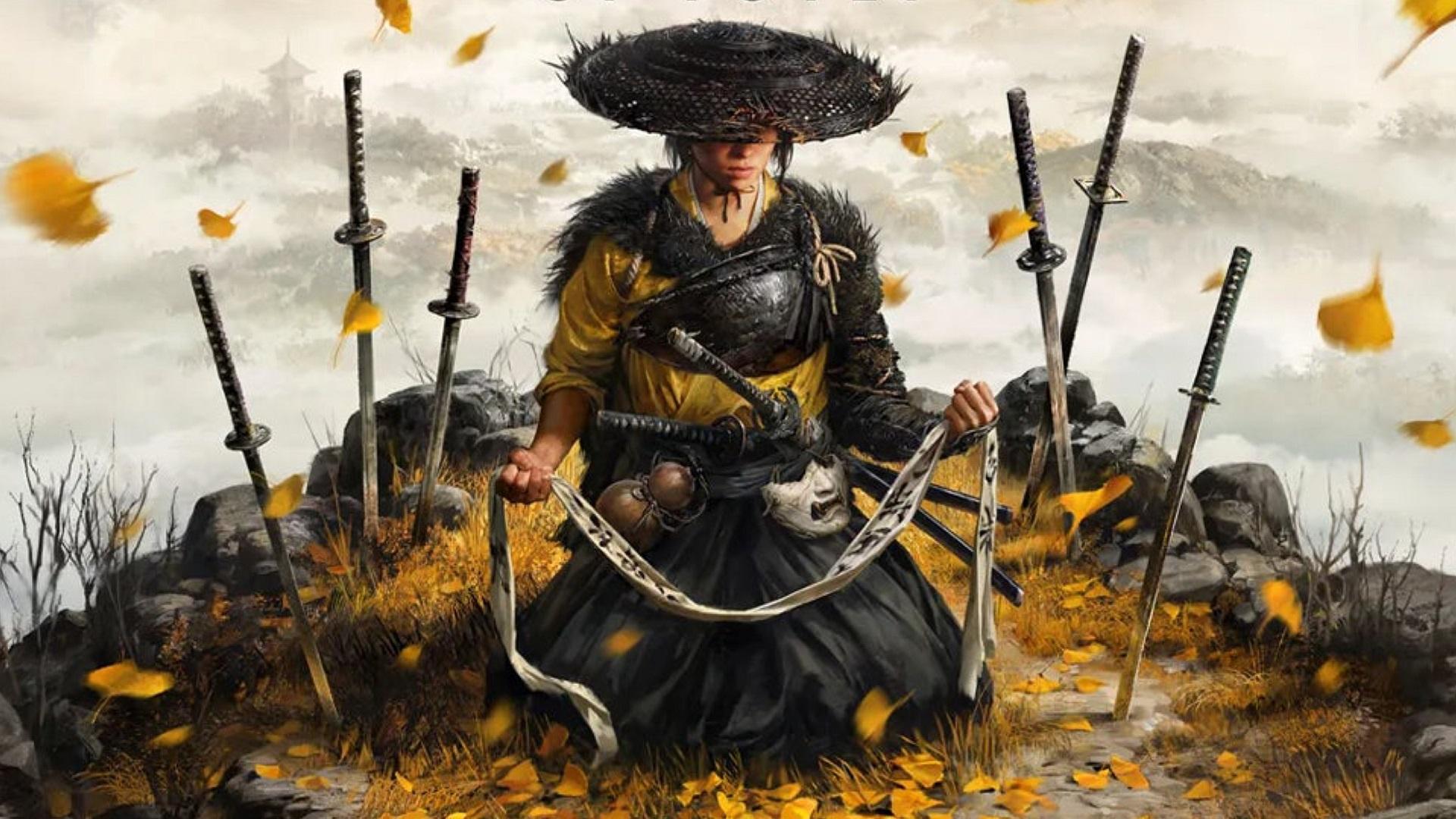 آمادگی آتسو برای انتقام‌جویی در پوستر بازی Ghost of Yōtei