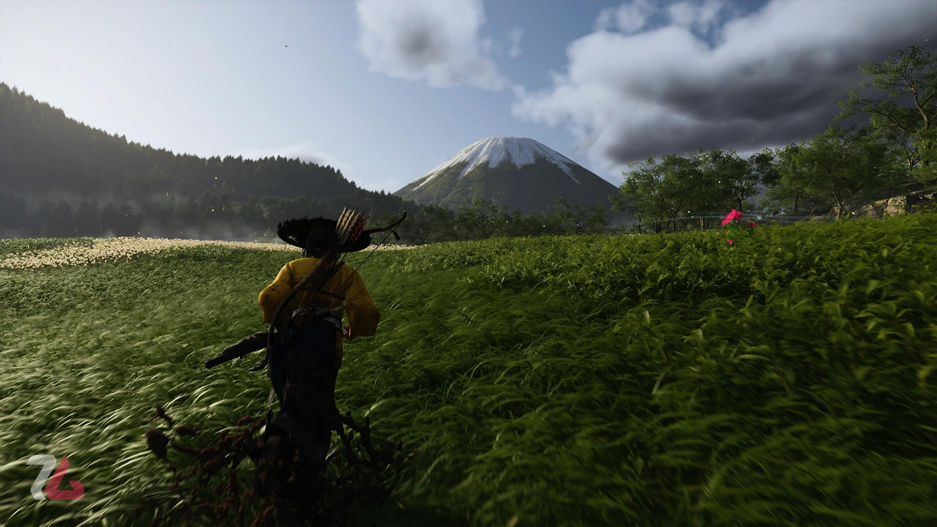 گام زدن در دل چمنزار بازی Ghost of Yotei