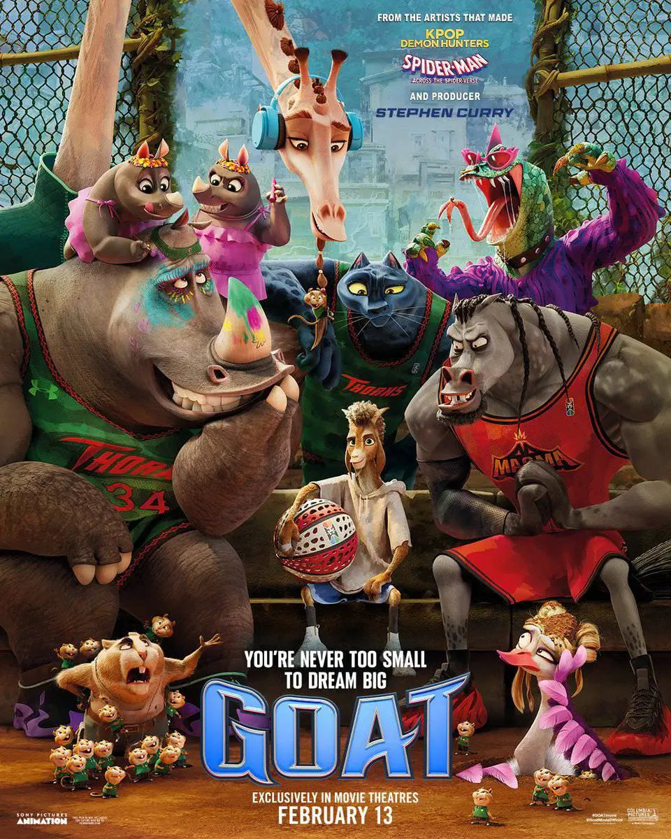پوستر جدید انیمیشن GOAT