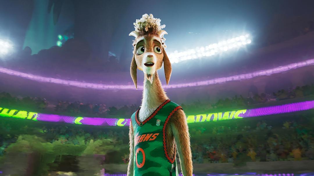 مسابقه بسکتبال در انیمیشن GOAT