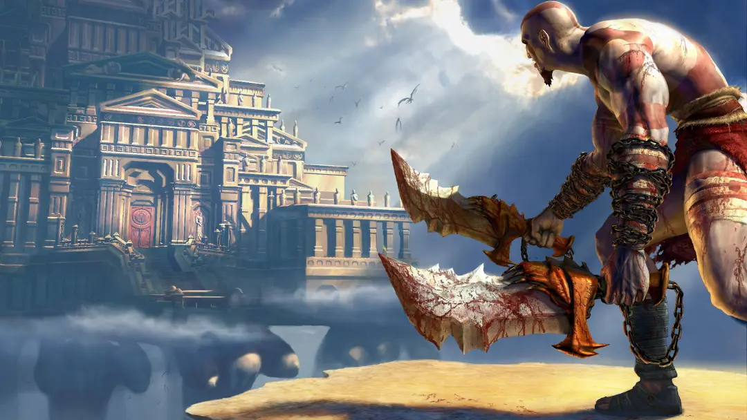 کاور (پوستر) بازی God of War (2005)
