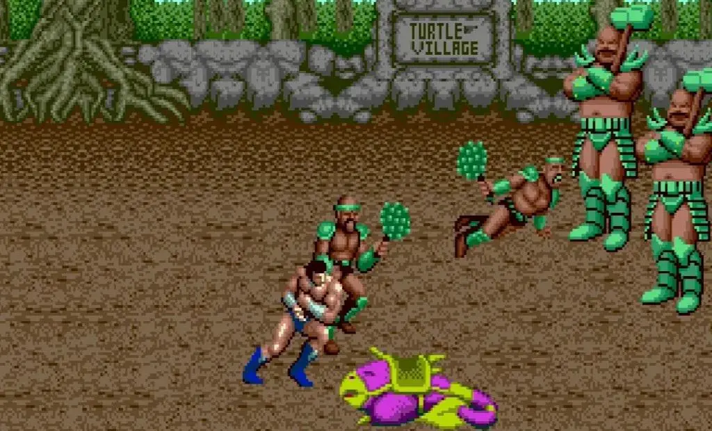 گیم پلی بازی Golden Axe سگا